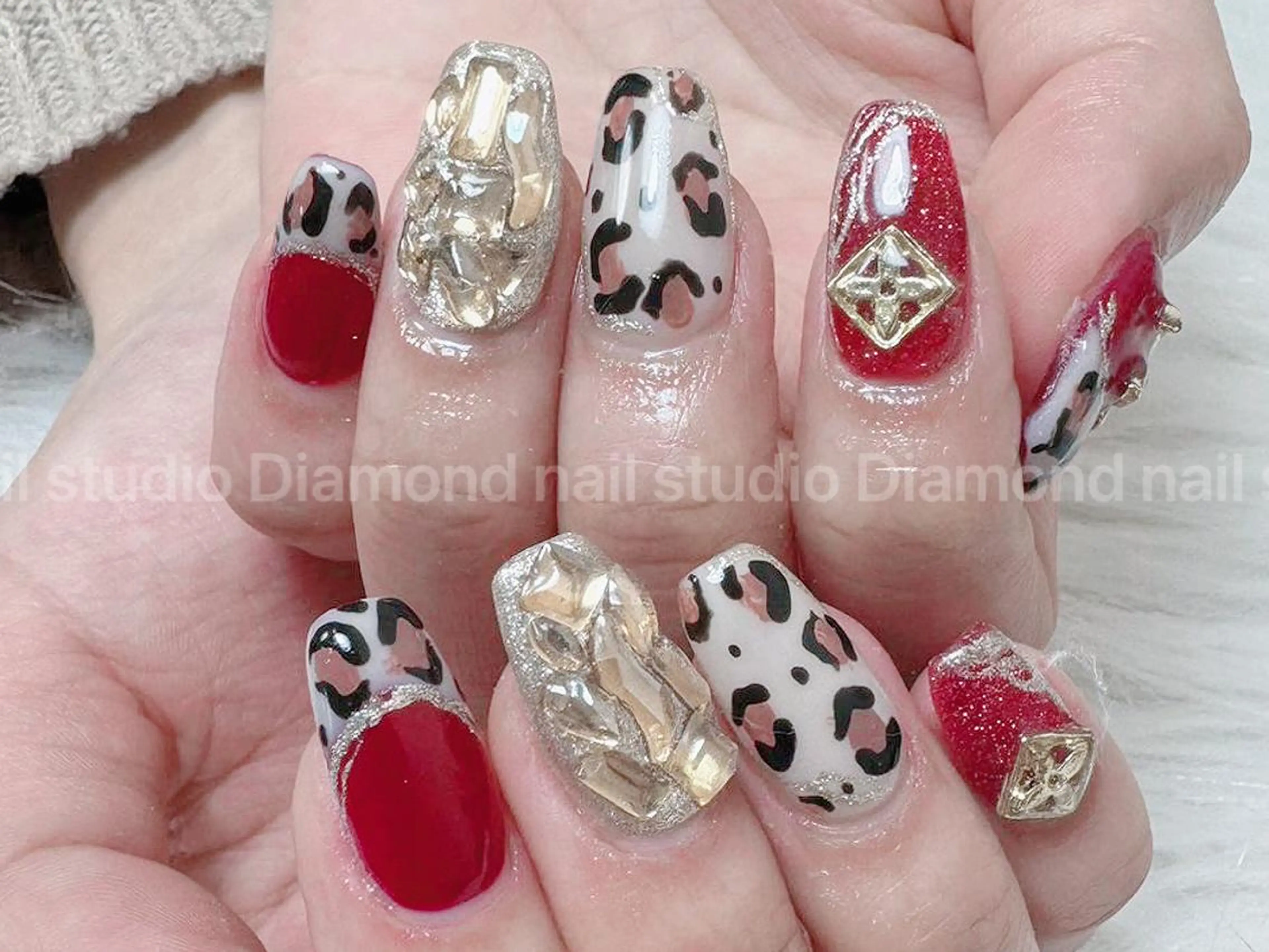 ネイル 持ち込み DIAMOND 💦のネイルデザイン