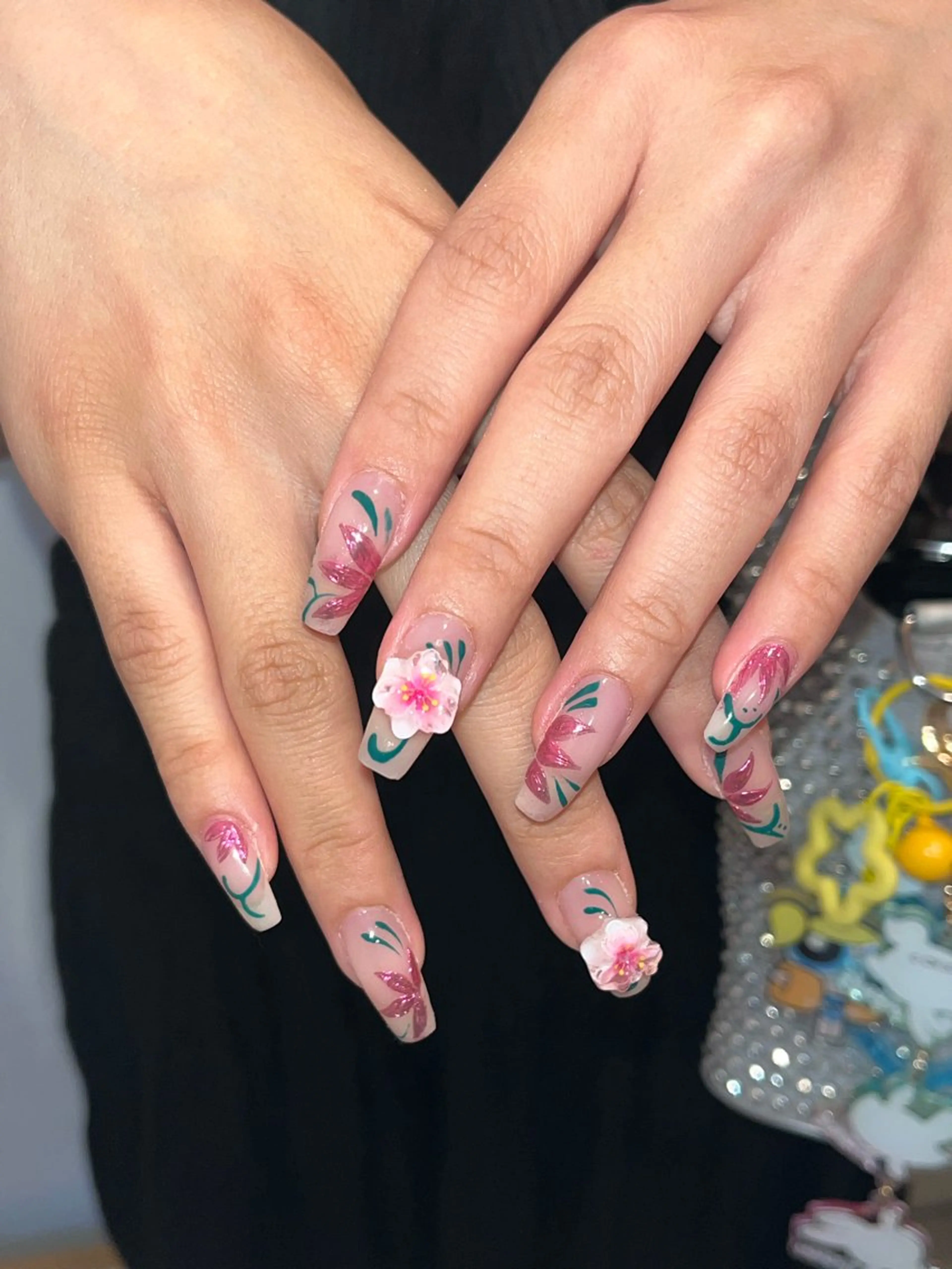 ネイル 文 /個性派ネイルのネイルデザイン