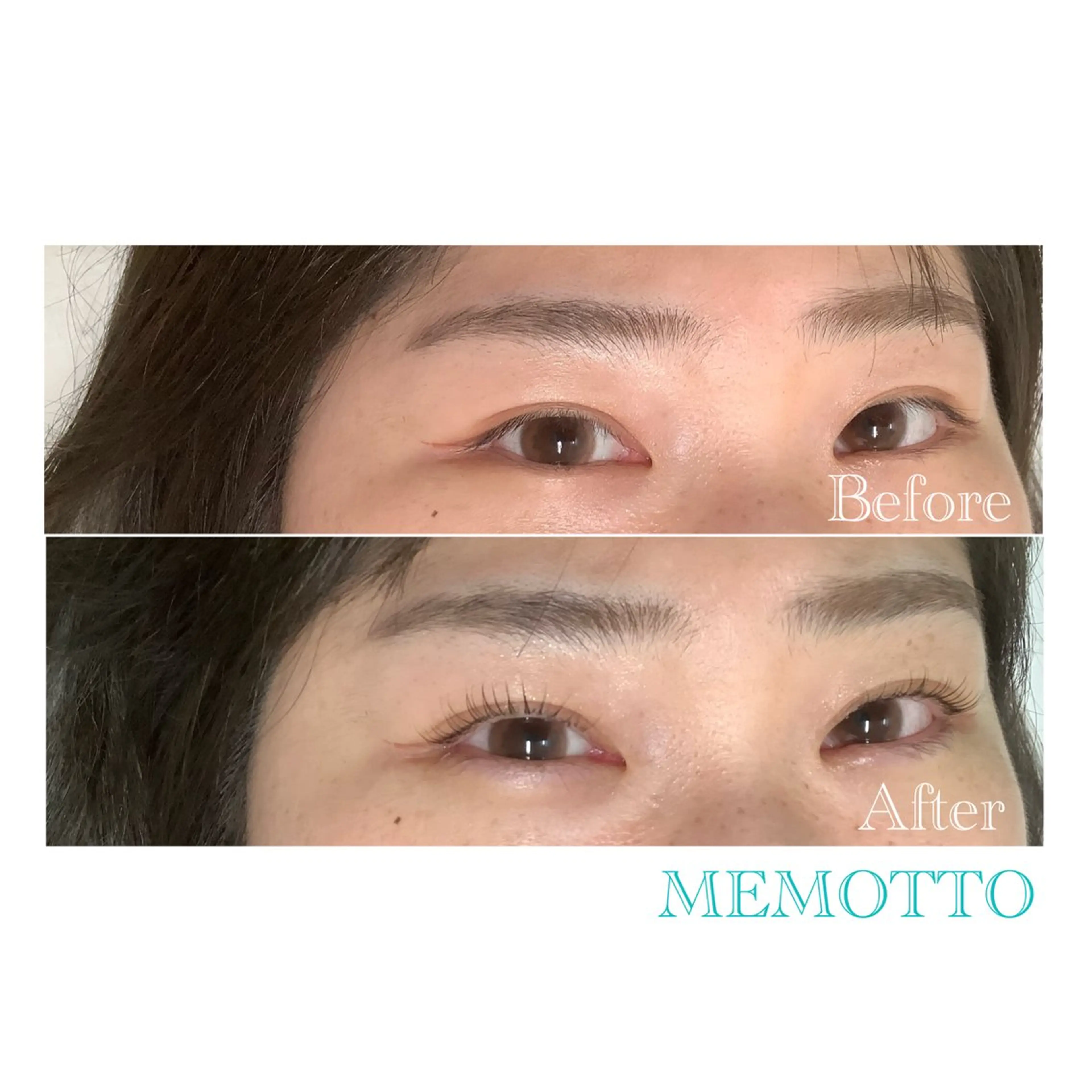 マツエク・マツパ 一重×まつ毛パーマ マツパ MEMOTTO CHIHIROのマツエク・マツパデザイン