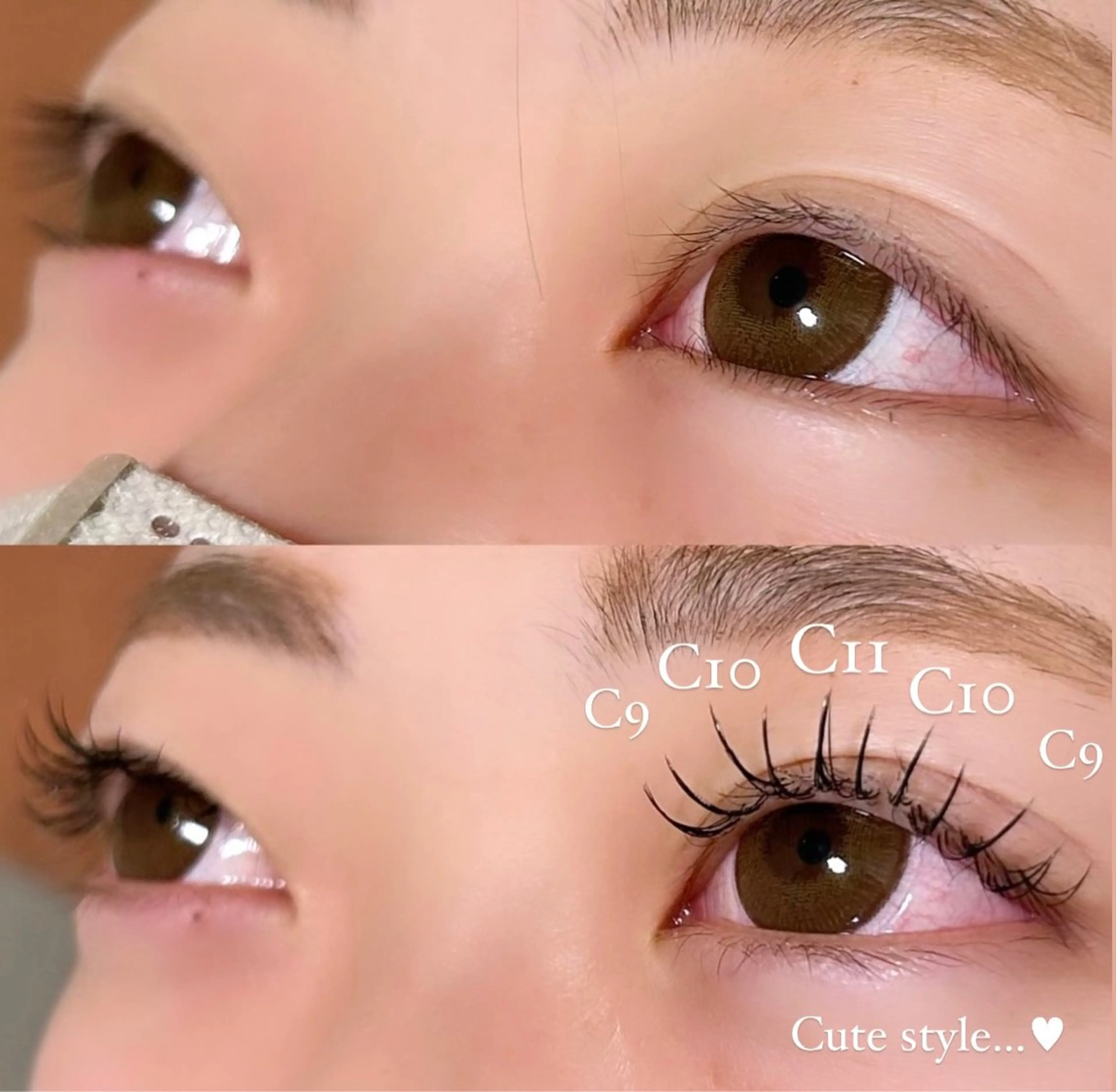 マツエク・マツパ Cカール マツエク 🩷ྀི中村 ほのか🧸🌷のマツエク・マツパデザイン