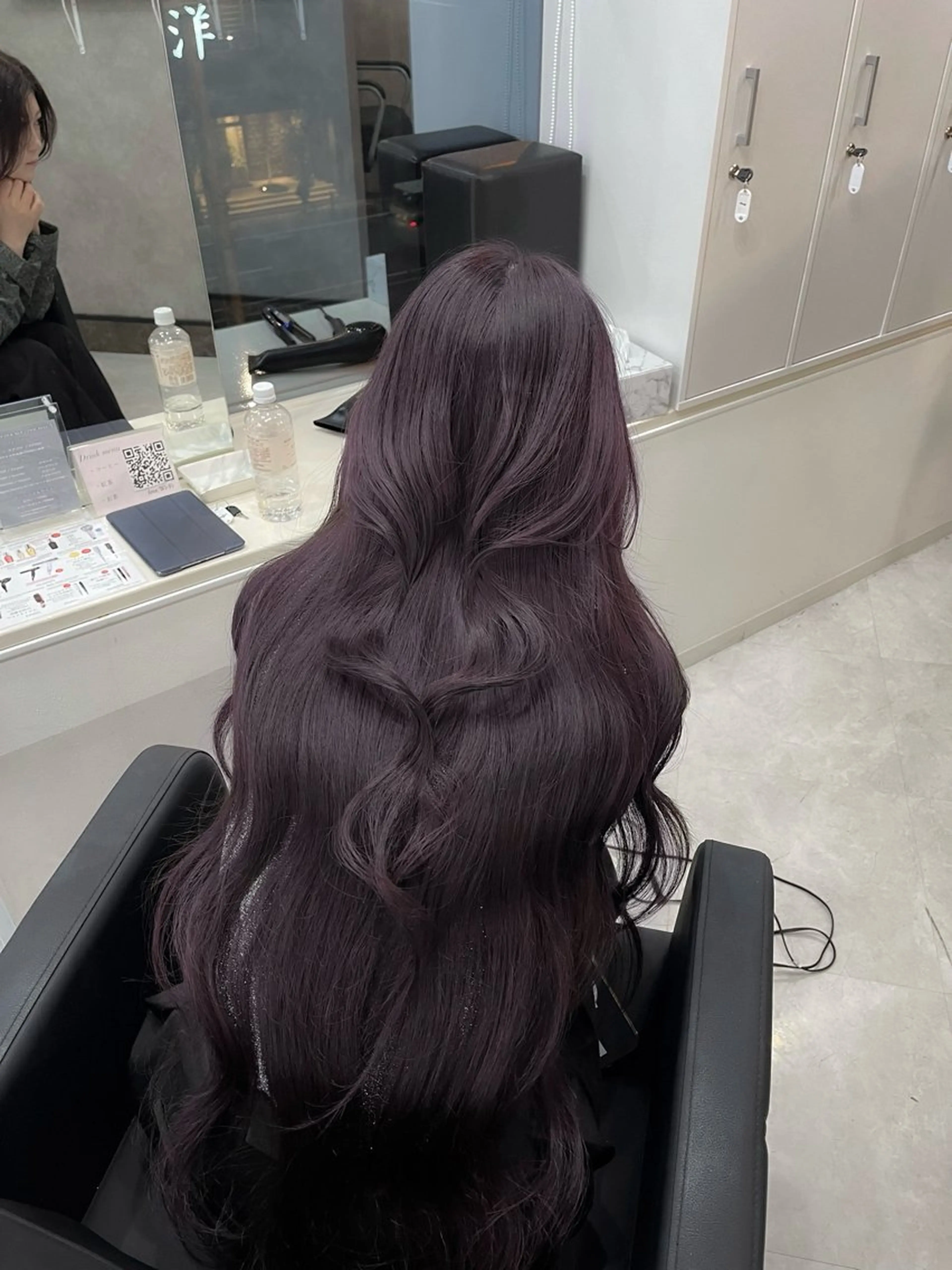 ロング カラー ラベンダーカラー トリートメント marshu所属・ワンホンへア/ 大阪/nanaのヘアスタイル