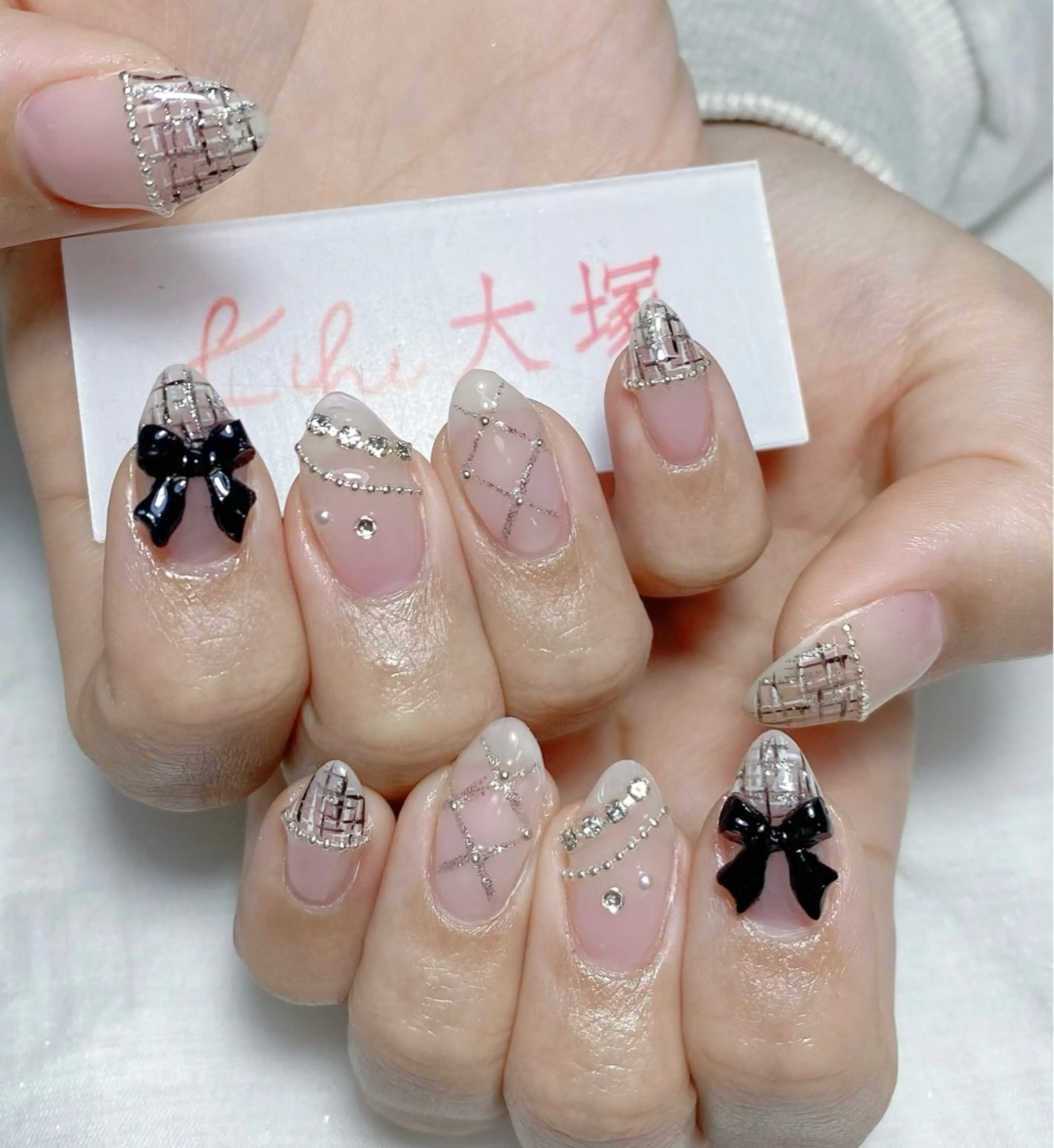 ネイル アートネイル フレンチネイル ジェルネイル グラデーション 韓国ネイル Nail Salon kihi大塚店のネイルデザイン