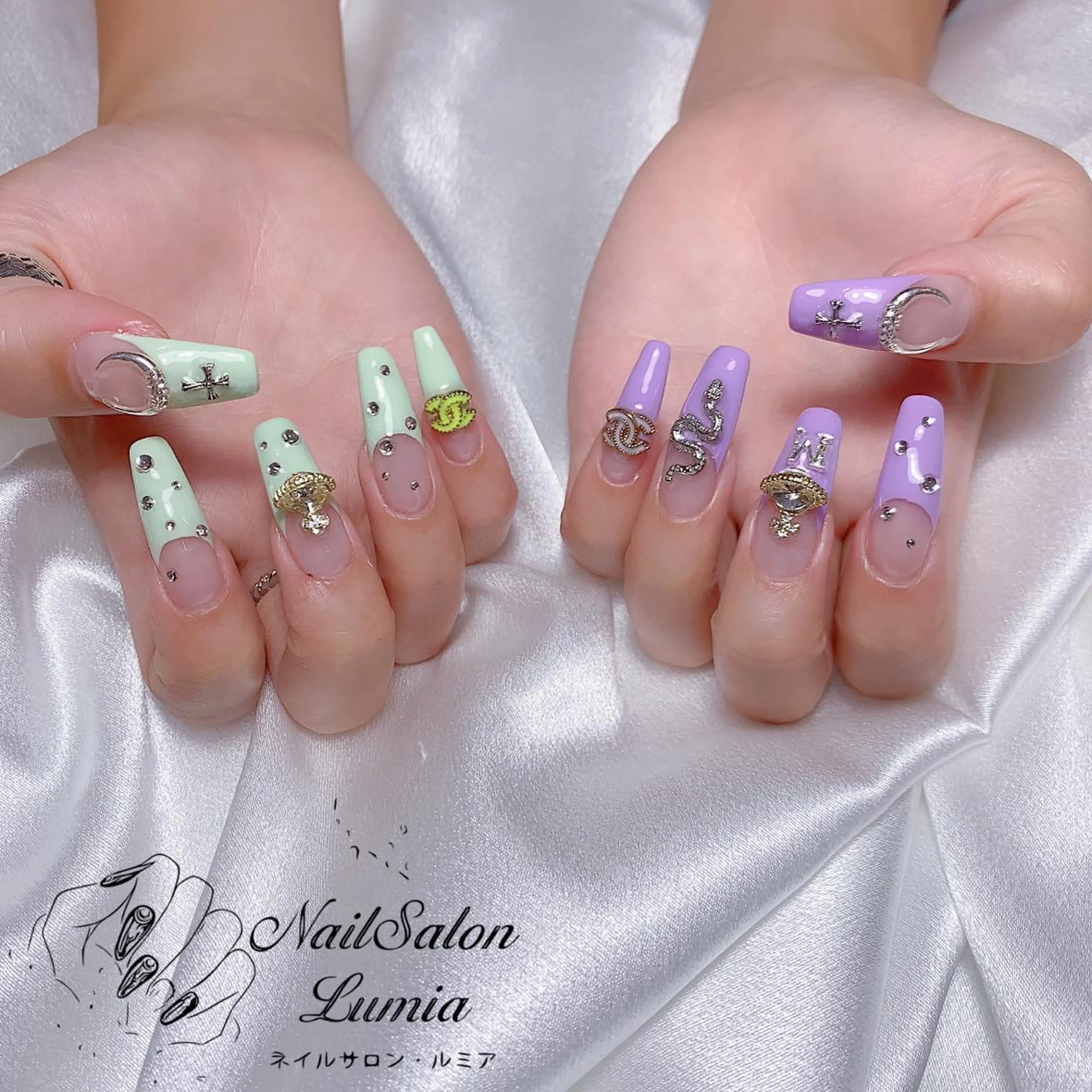 ネイル ハンドネイル ネイルサロン ルミア Lumia 店長のネイルデザイン