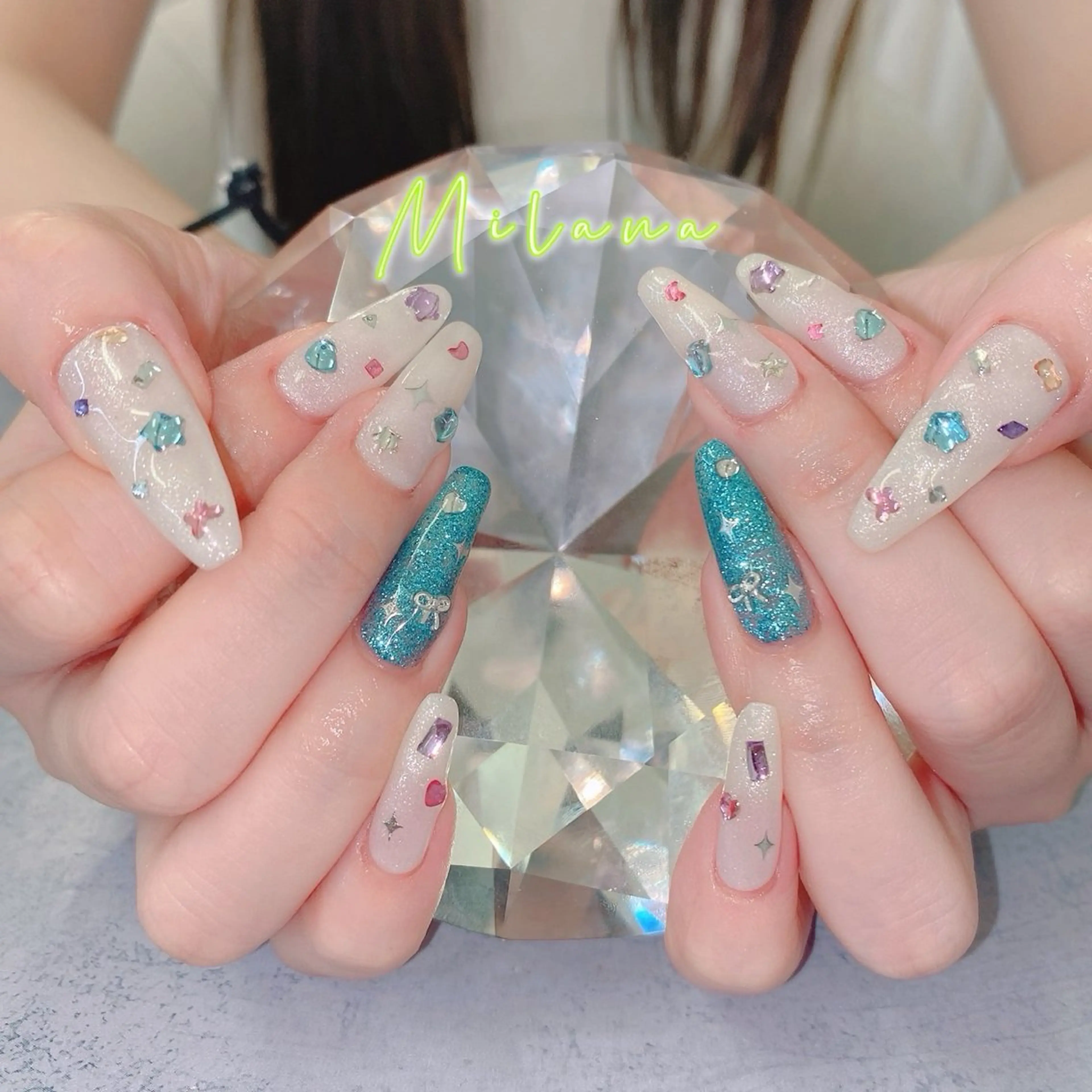 ネイル ハンドネイル Milana 西里のネイルデザイン