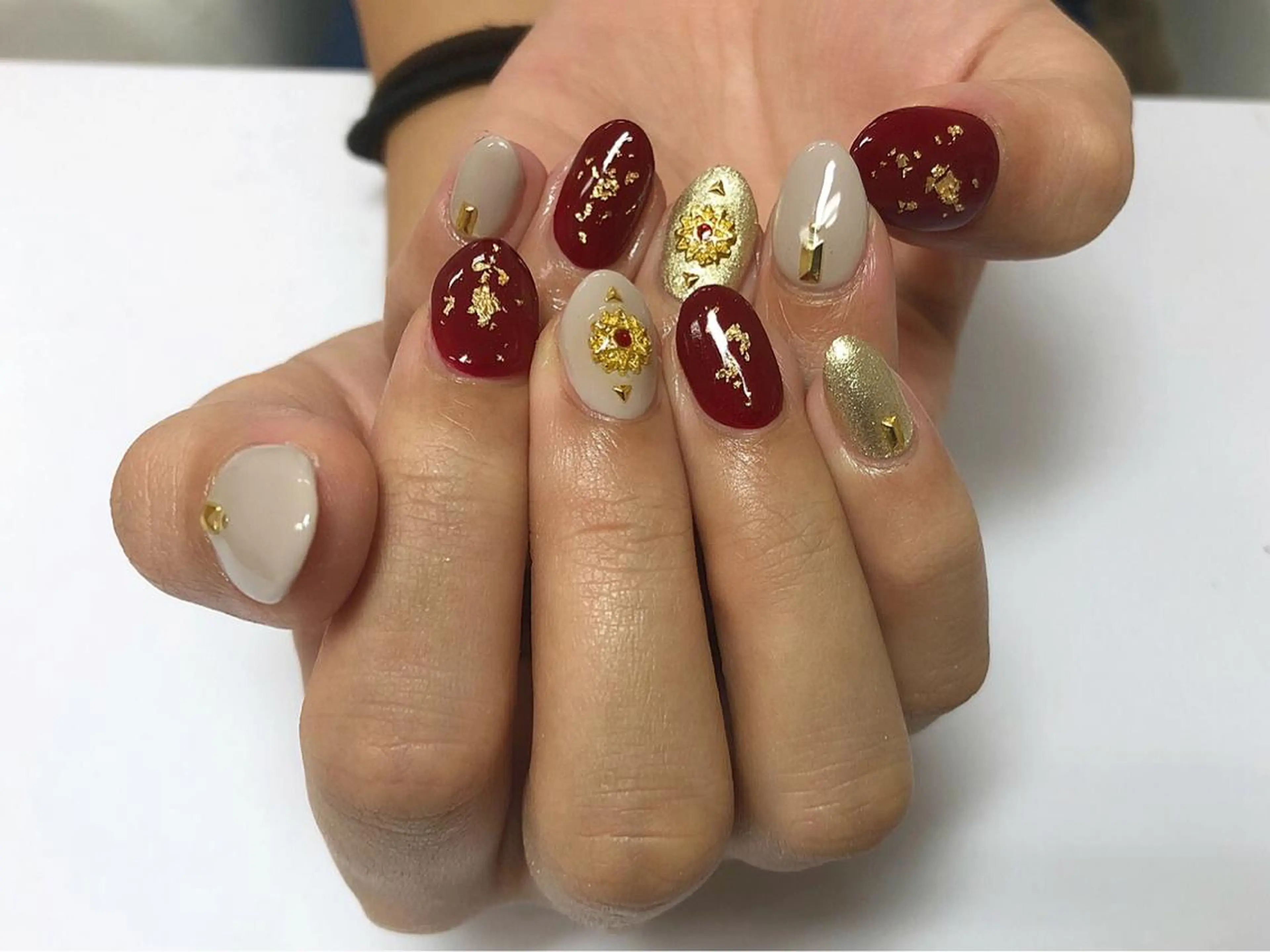 ショート カラー ネイル ハンドネイル chéri sinagawaのネイルデザイン