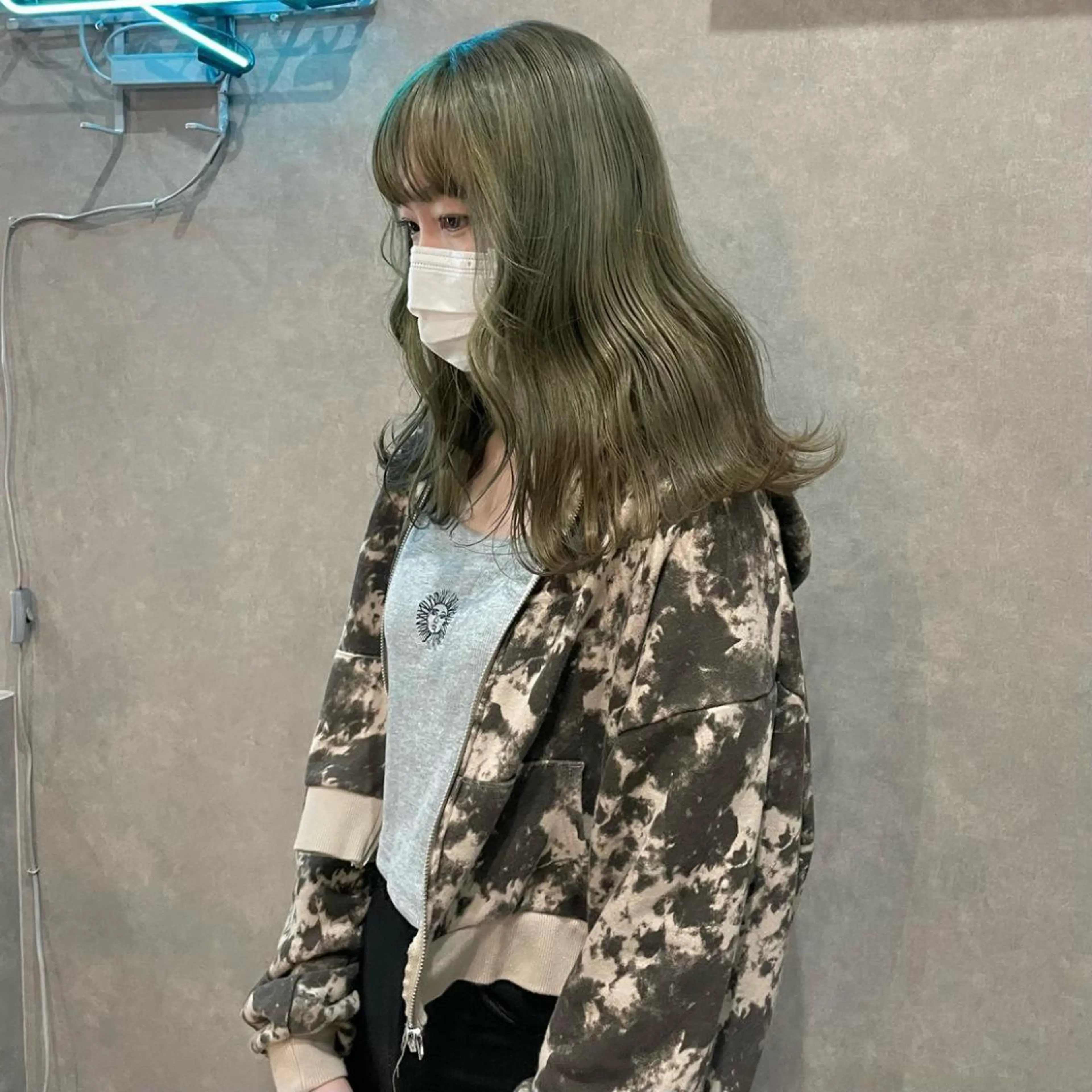 ロング カラー はちすか るかのヘアスタイル