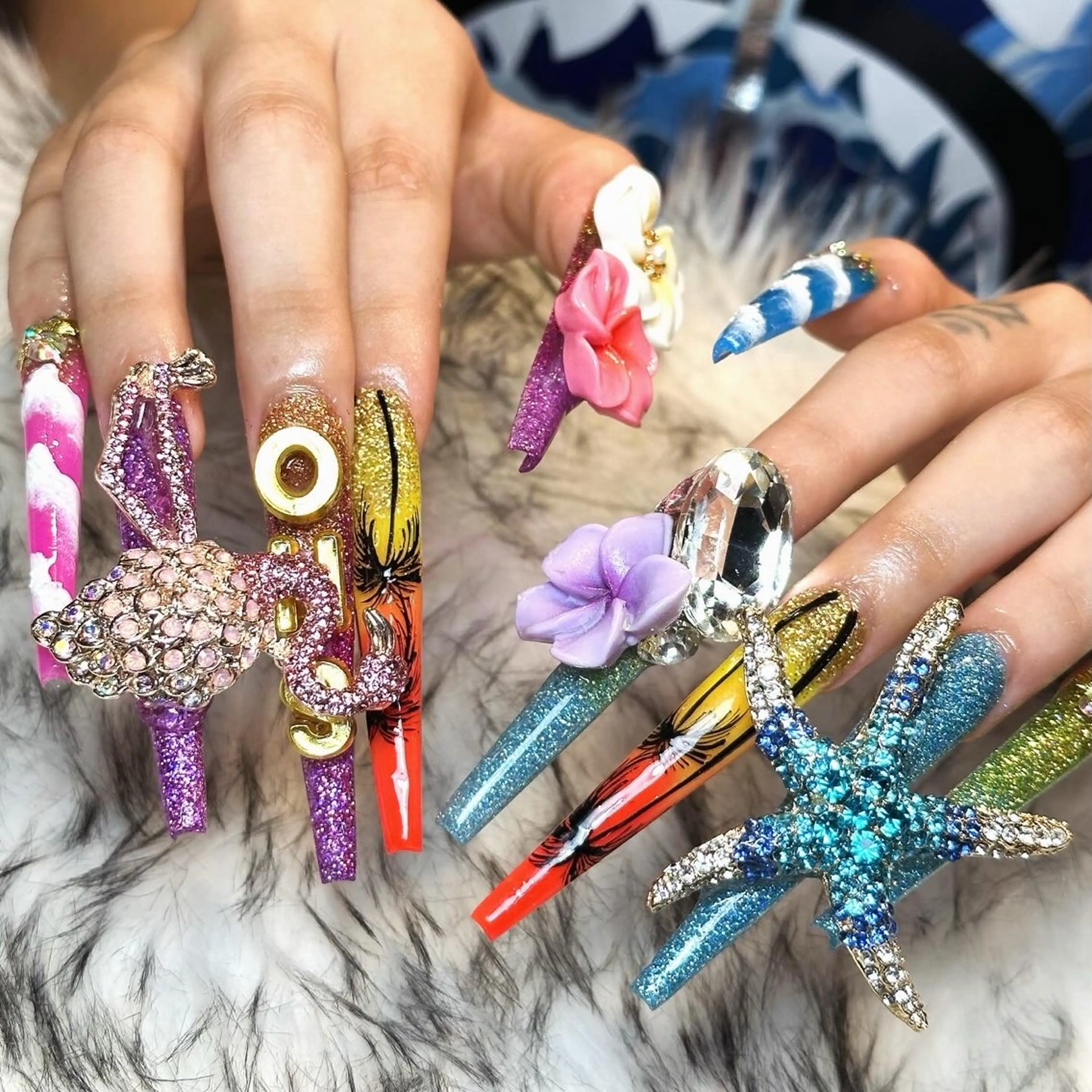 ネイル nail salon  DIA所属・出羽 奈津季のネイルデザイン