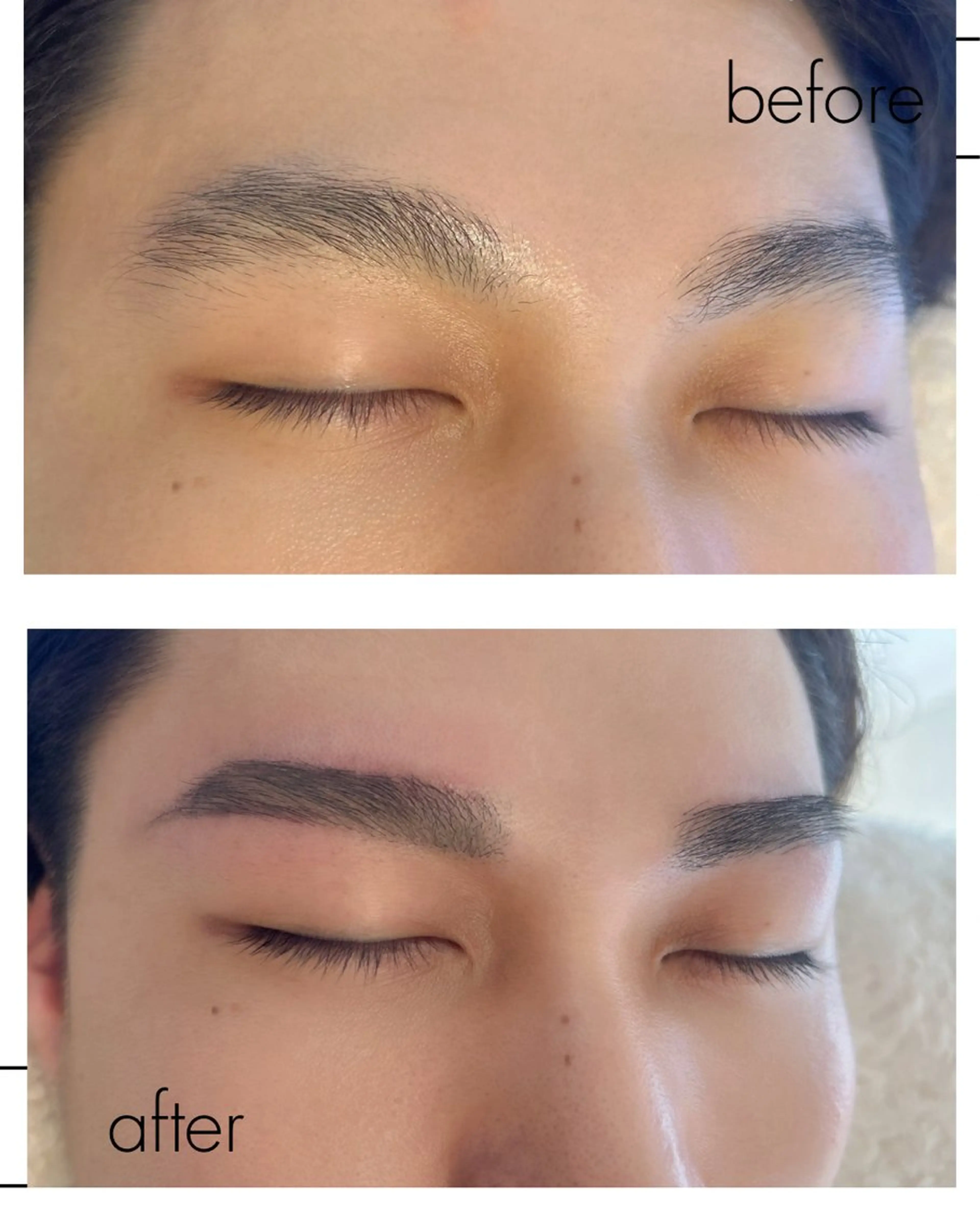 メンズ アイブロウ ワックス脱毛 眉カット その他(アイブロウ) amber十日市🌕 MISAのマツエク・マツパデザイン