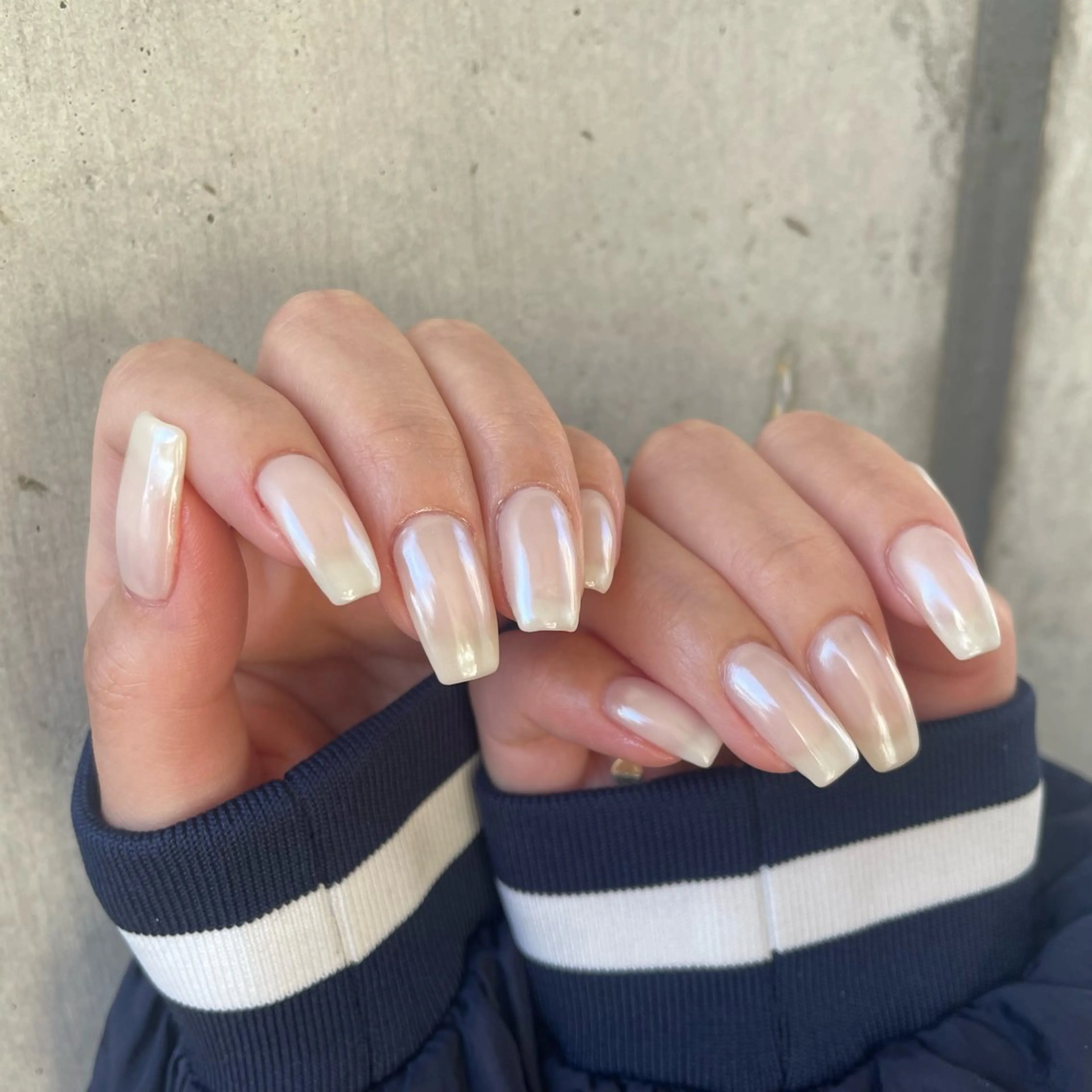 ネイル オーロラネイル ハンドネイル H'ami (haruka)のネイルデザイン