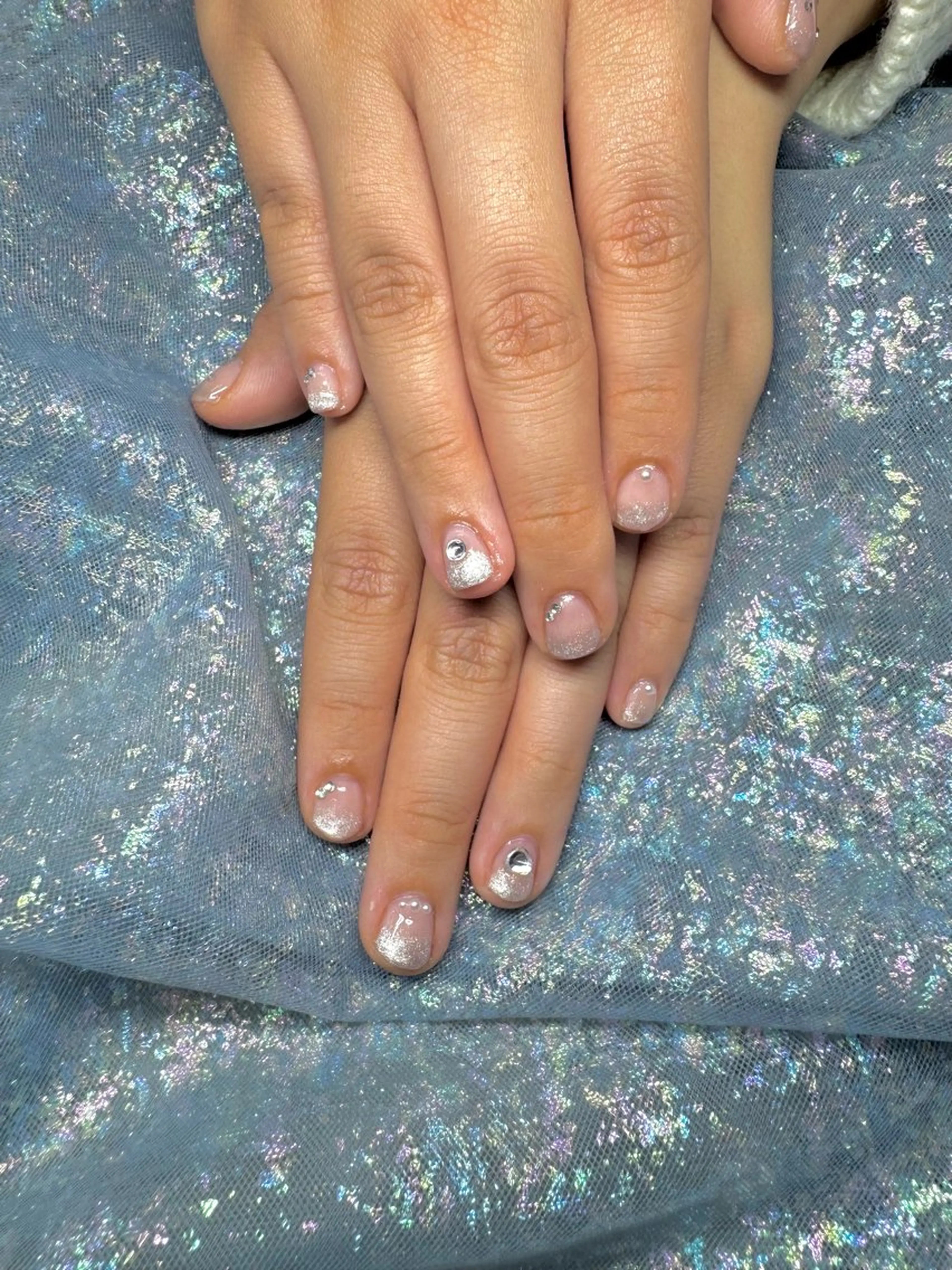 ネイル グラデーション マグネットネイル nail spaß所属・WAKALU .のネイルデザイン