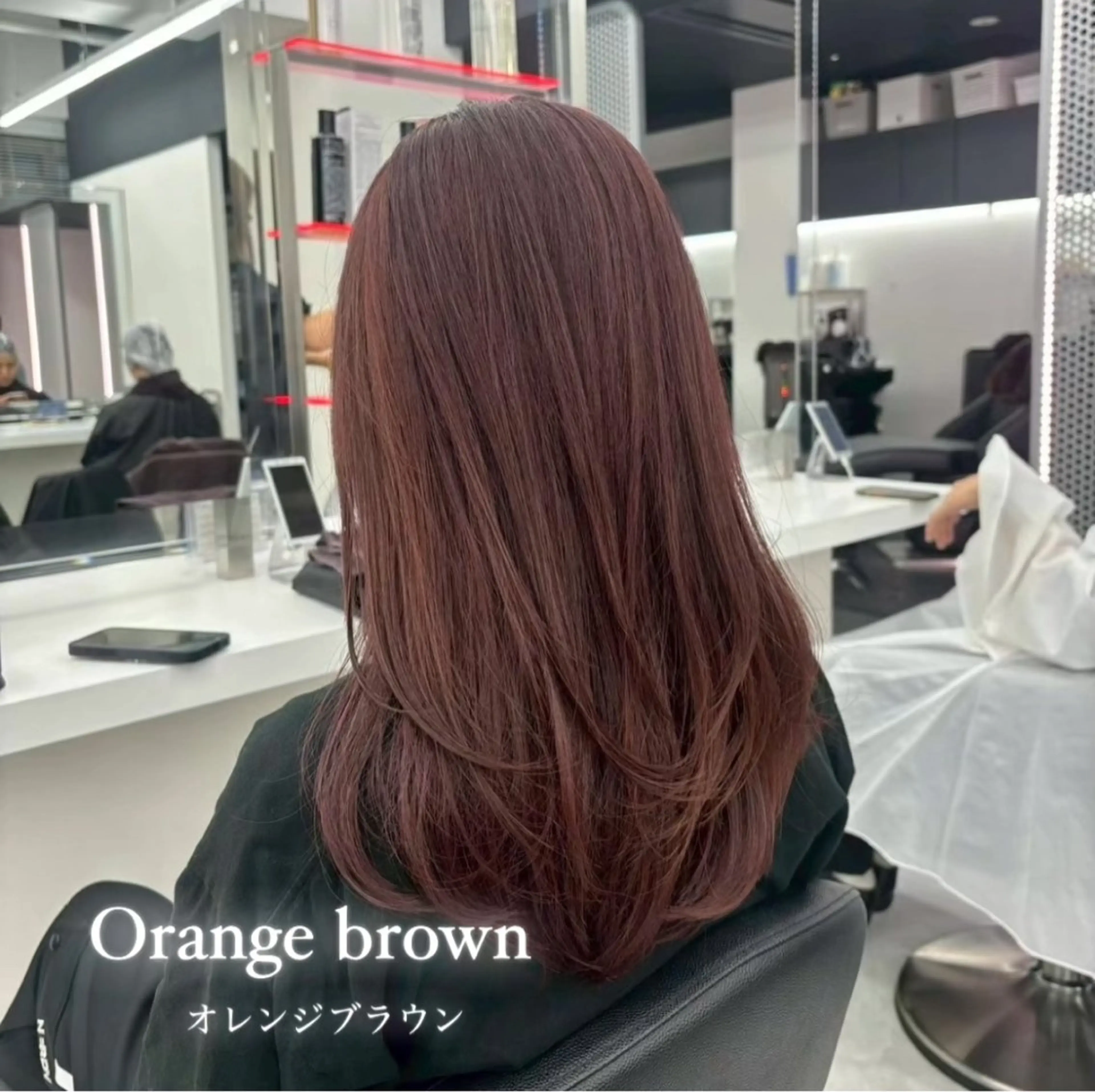 ロング カラー 🥂上品ワンホンヘア 🥂nozomiのヘアスタイル