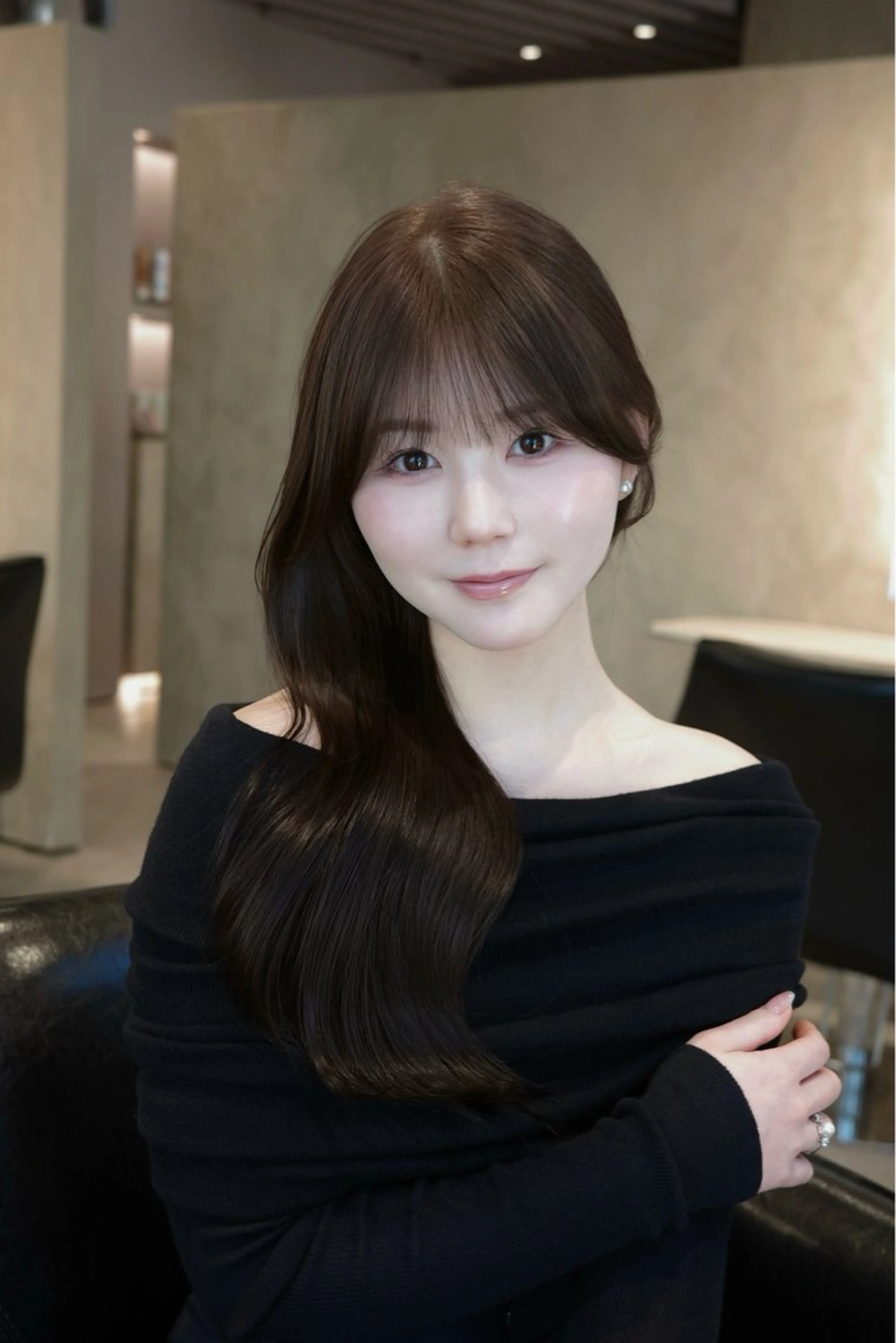 ロング 髪質改善 レイヤーカット 似合わせカット 髪質改善｜酒井 ｜青山のヘアスタイル