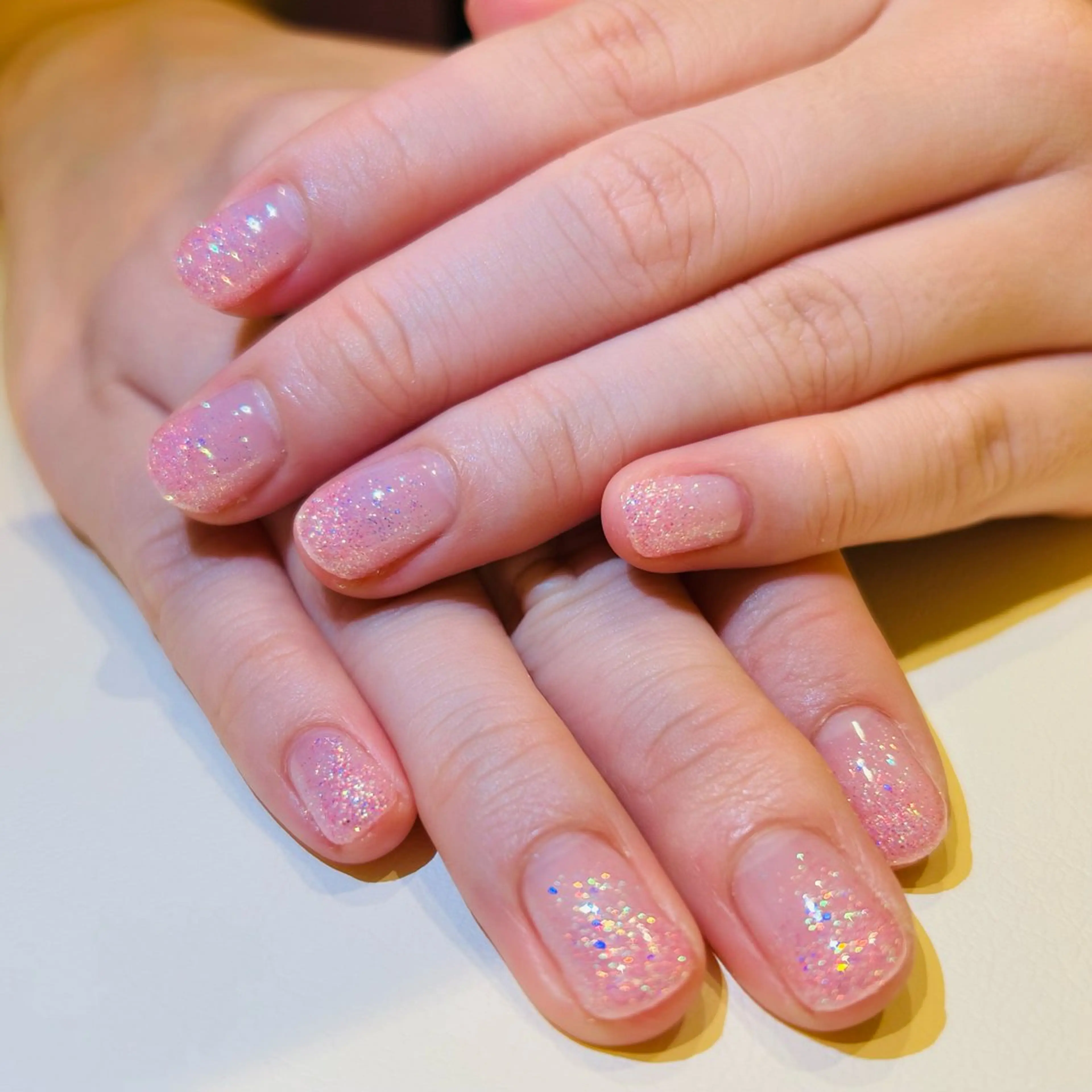 ネイル ラメ(グリッター) Amys nail ハナのネイルデザイン