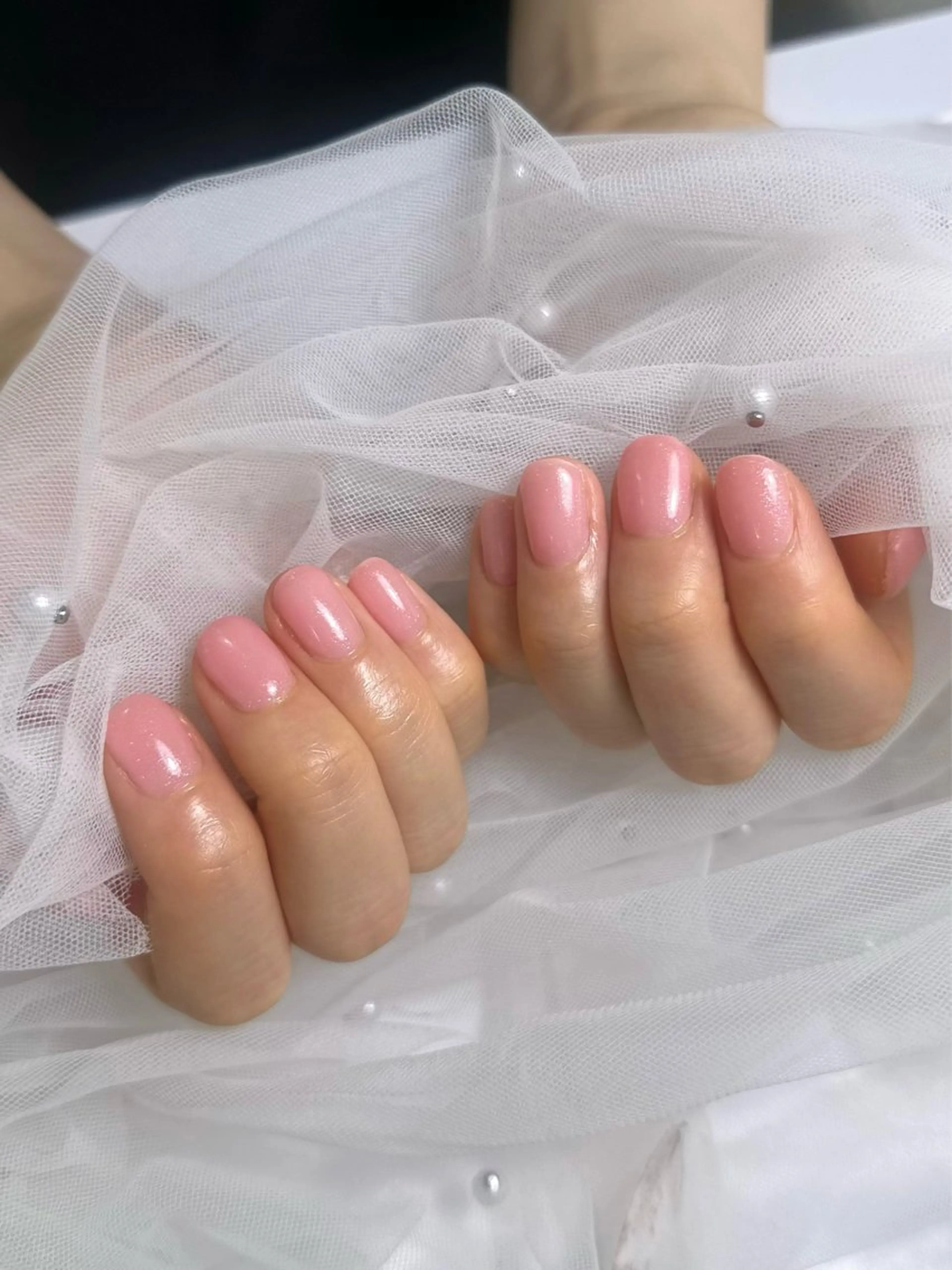 ネイル ピンク 春ネイル ハンドネイル Monart moeのネイルデザイン