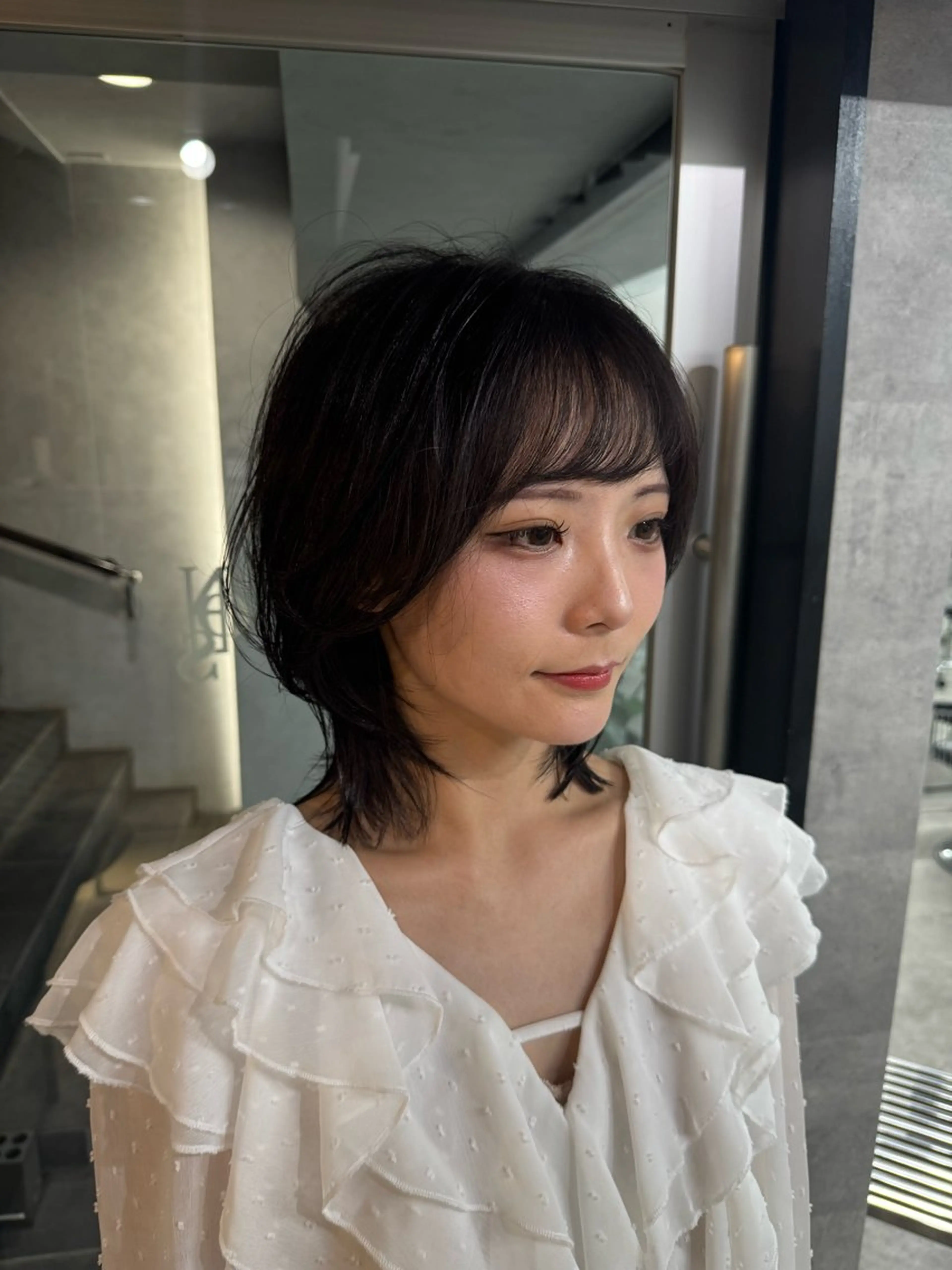 ミディアム あなたのお悩み改善" You"💚❤️💛のヘアスタイル