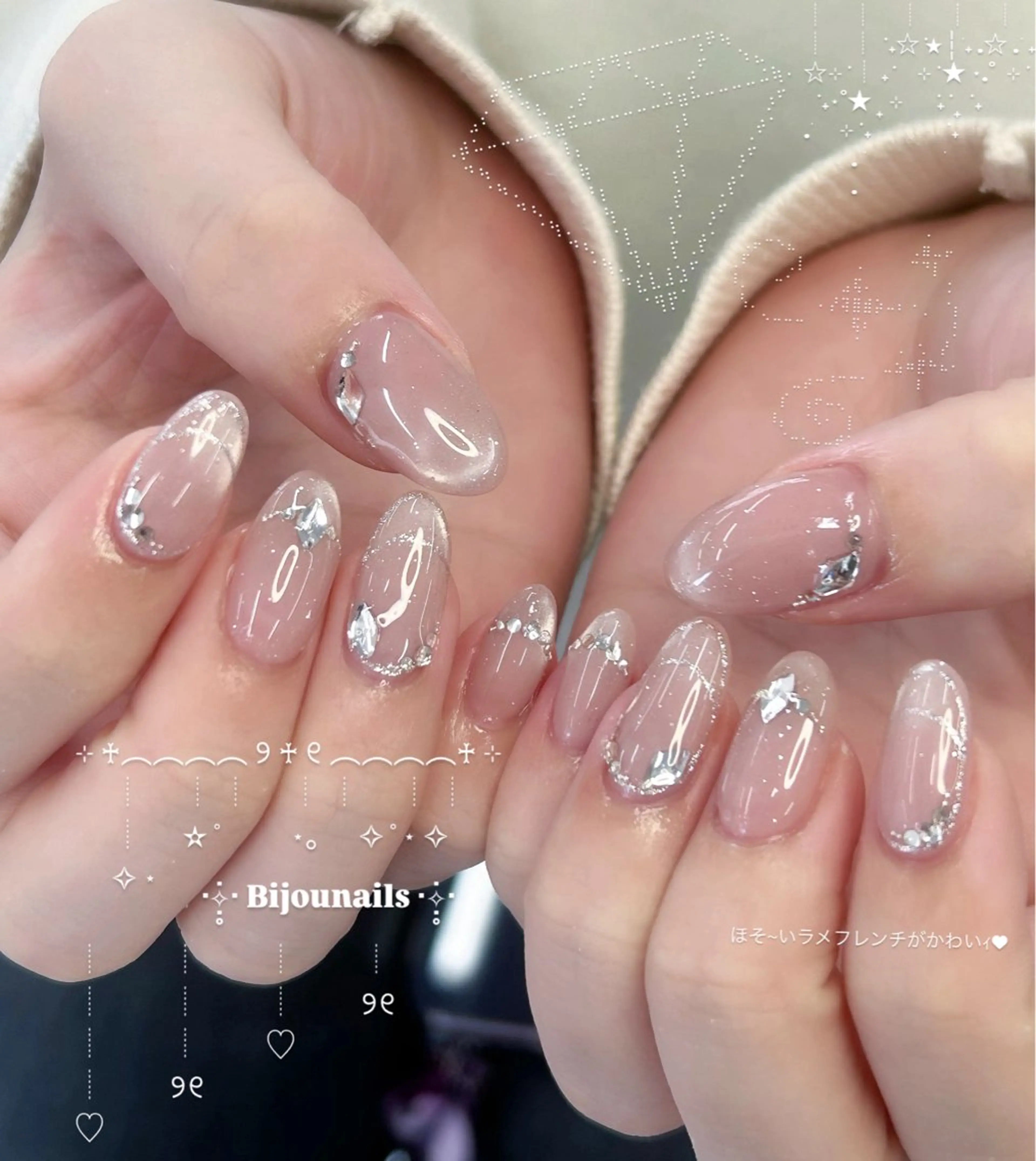 ネイル ハンドネイル ハンドケア Basic本厚木店 Mahiroᙏ̤̫͚のネイルデザイン