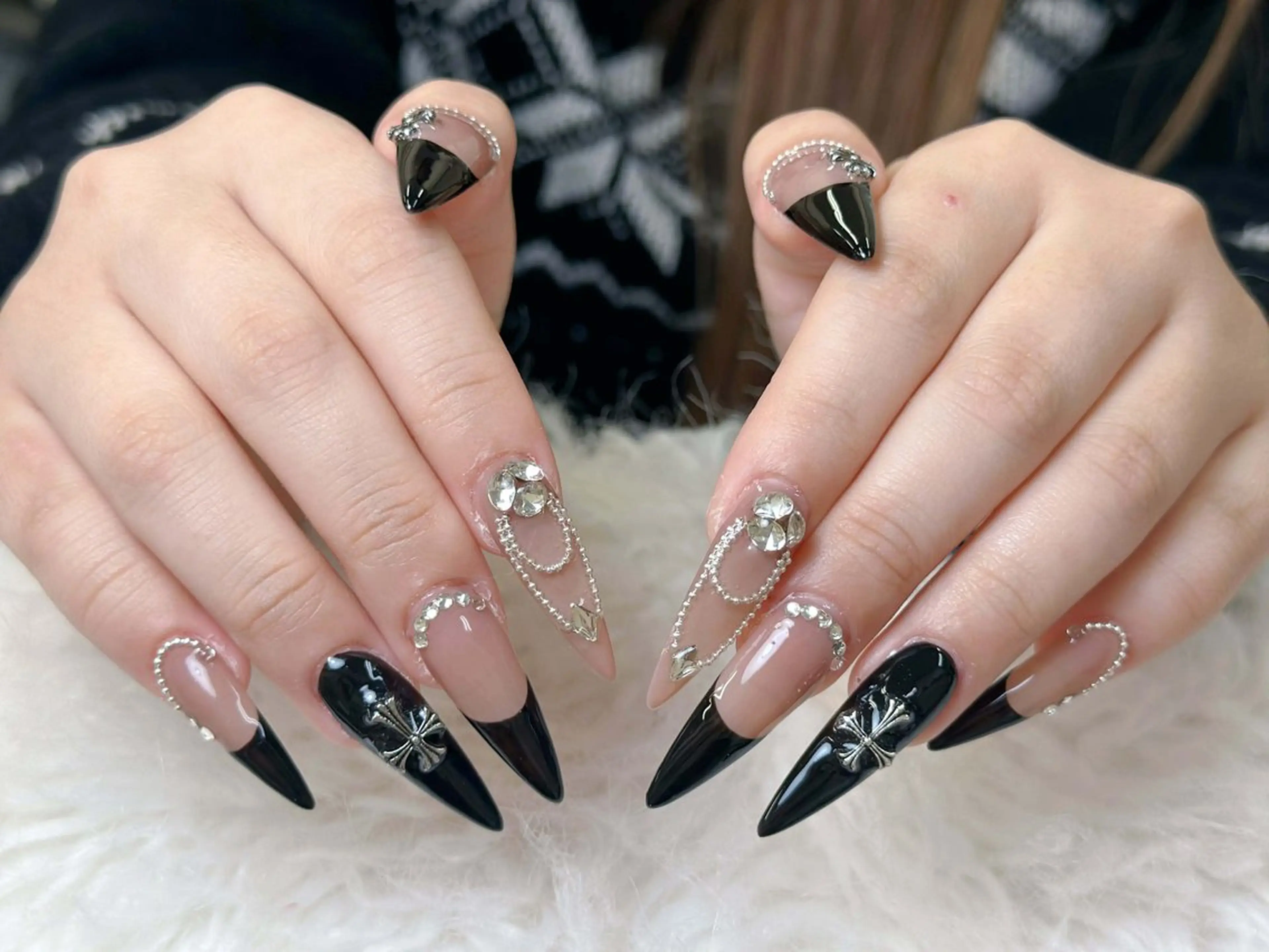 ネイル アートネイル 成人式 ジェルネイル ニュアンスネイル 夏ネイル ハンドネイル NIE MoMoのネイルデザイン