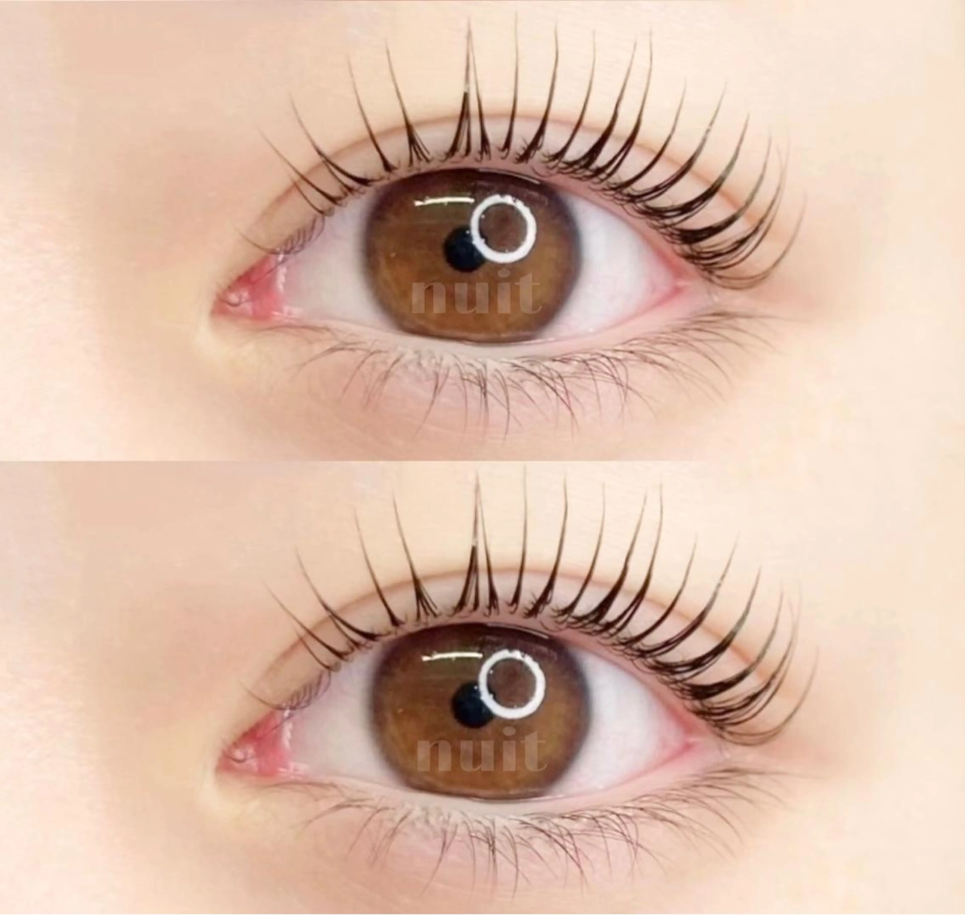 マツエク・マツパ パリジェンヌラッシュリフト eyelash  salon  nuit【ニュイ】所属・nuit 【ニュイ】 大宮 /　yucaのマツエク・マツパデザイン