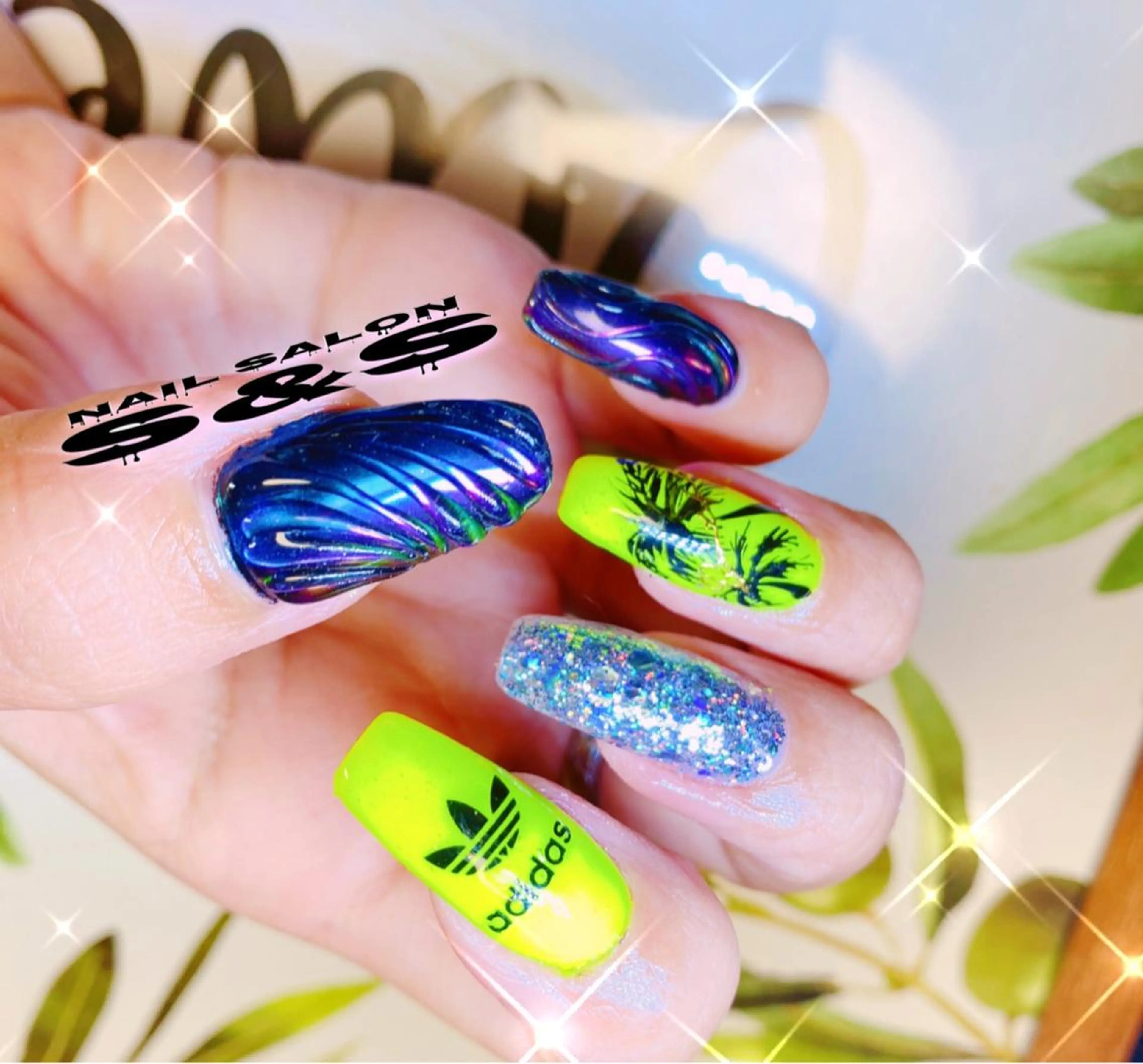 ネイル 長さ出し メンズネイル 持ち込み スカルプネイル S&S 村田小百合のネイルデザイン