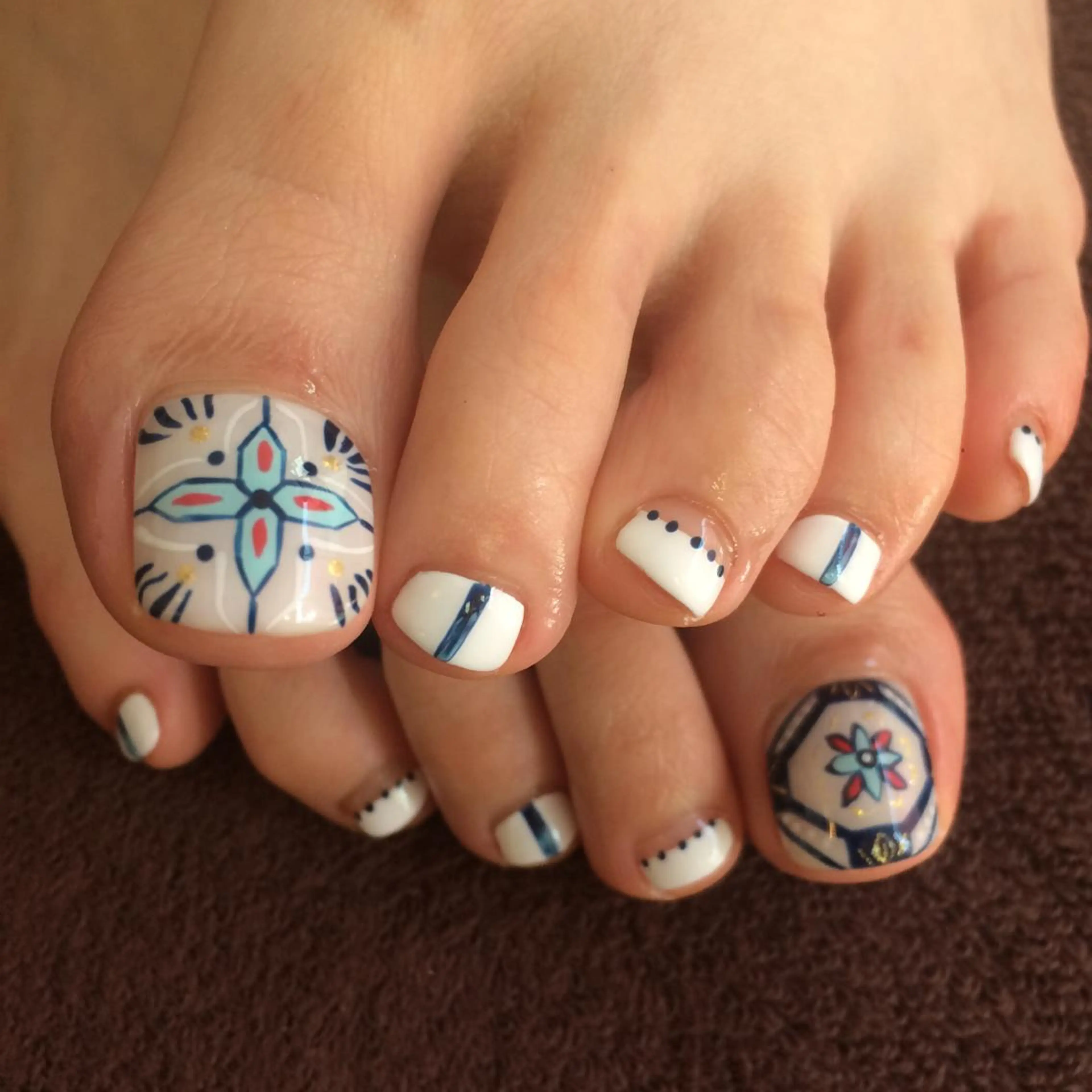 ネイル フットネイル Emu Nailのネイルデザイン