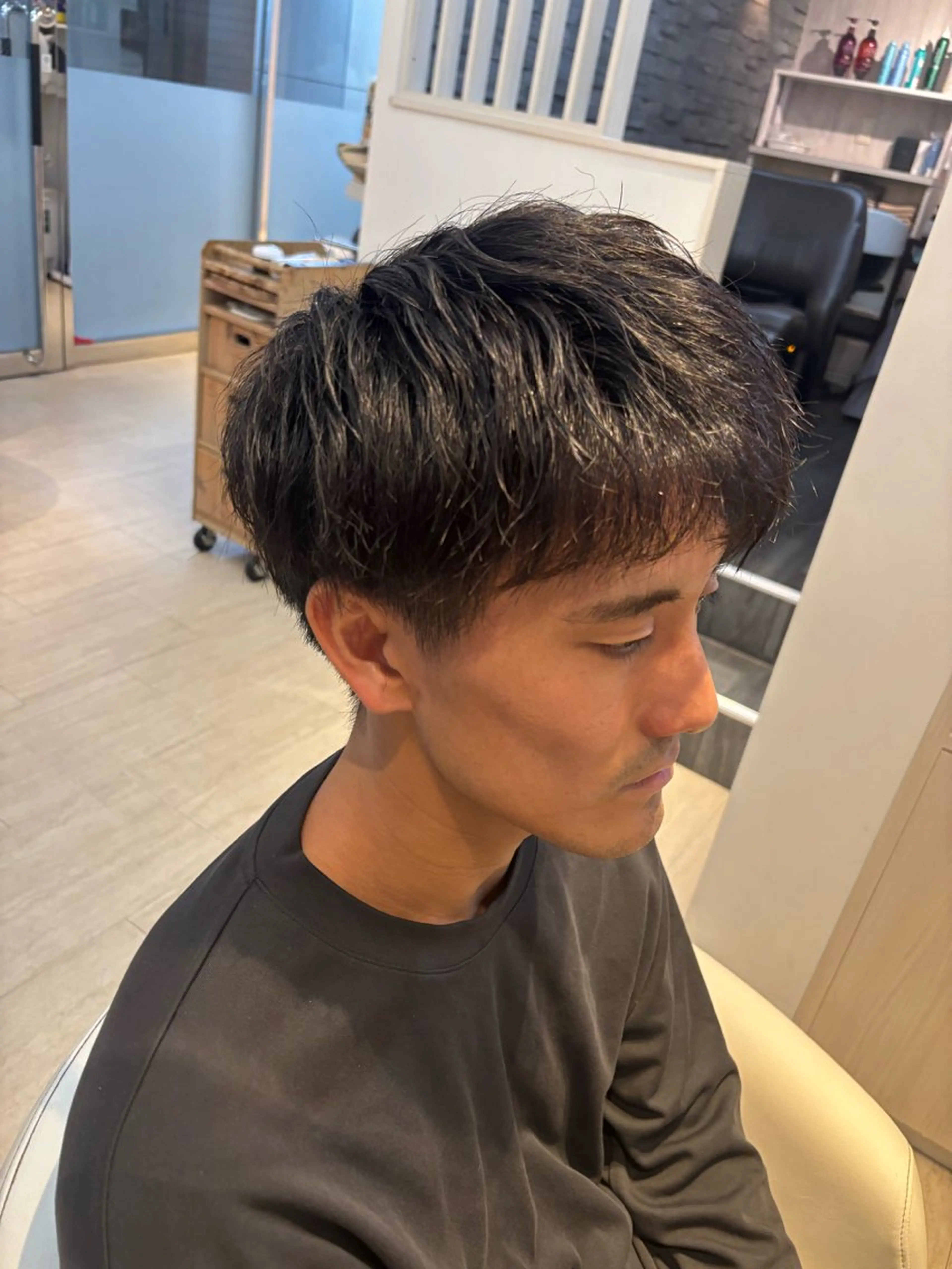 メンズ カット lachiq R+ カイトのヘアスタイル