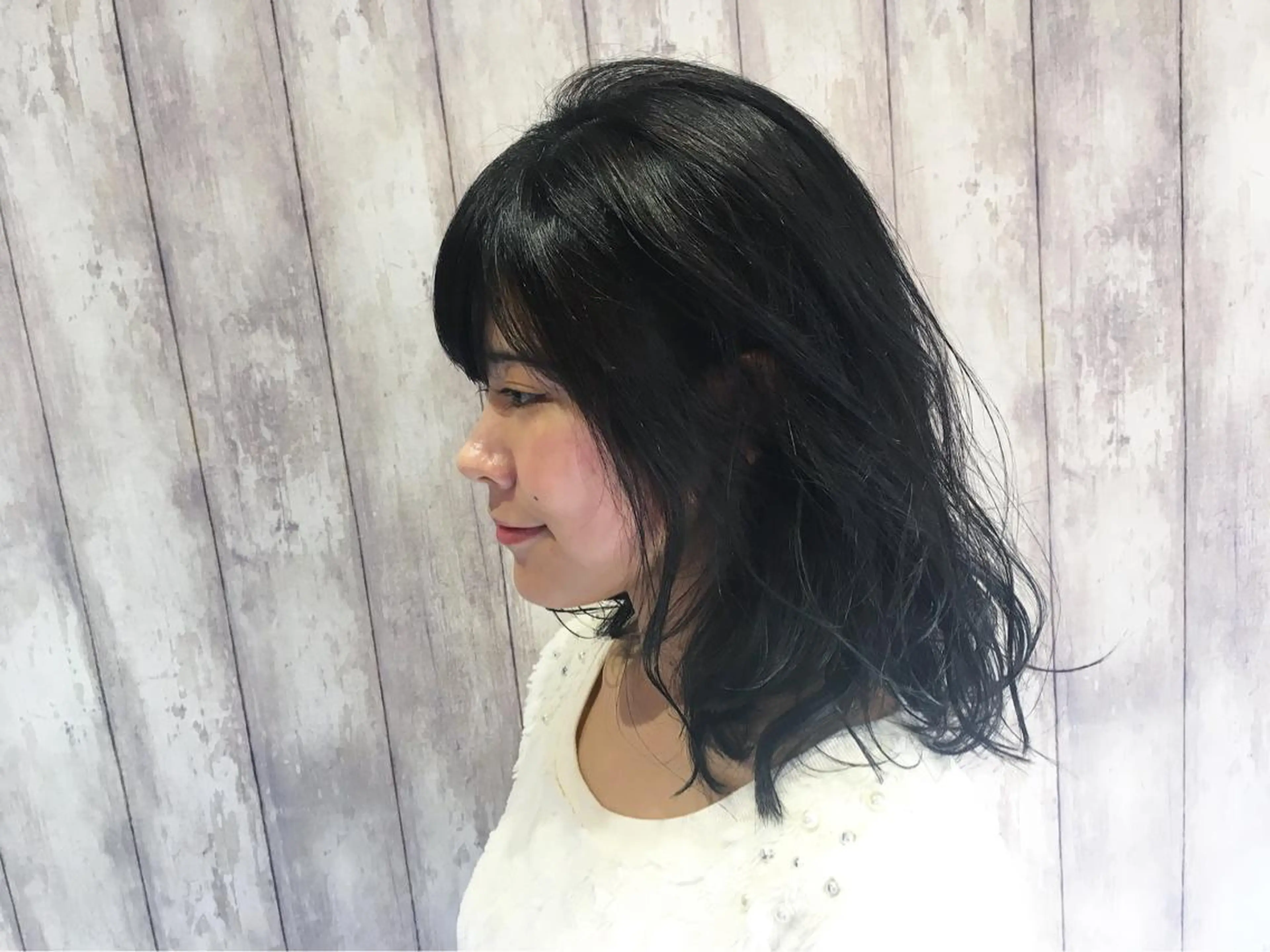 ミディアム カラー boutique misakiのヘアスタイル