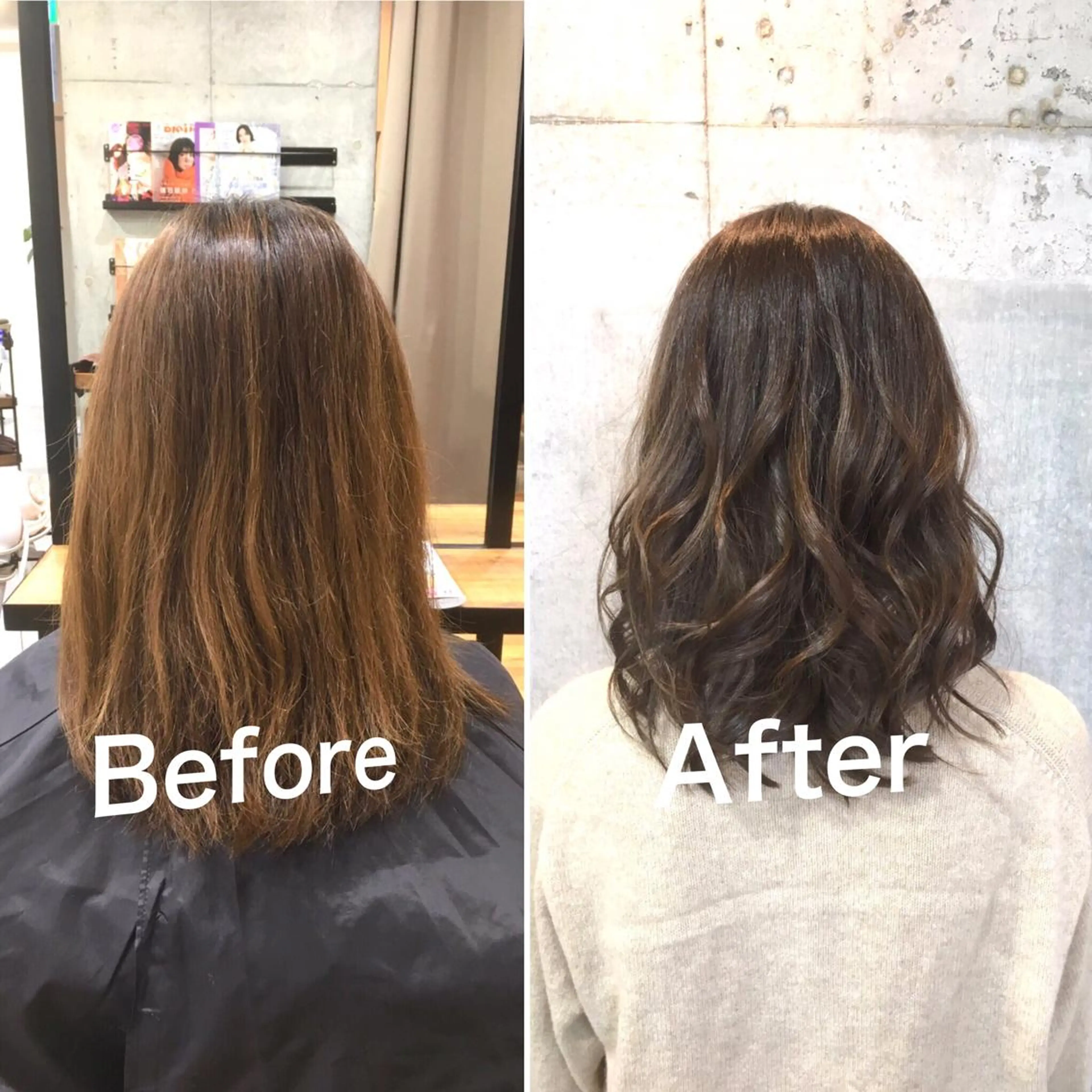 カラー カット トリートメント 佐瀬竜矢PRIMAL /portのヘアスタイル