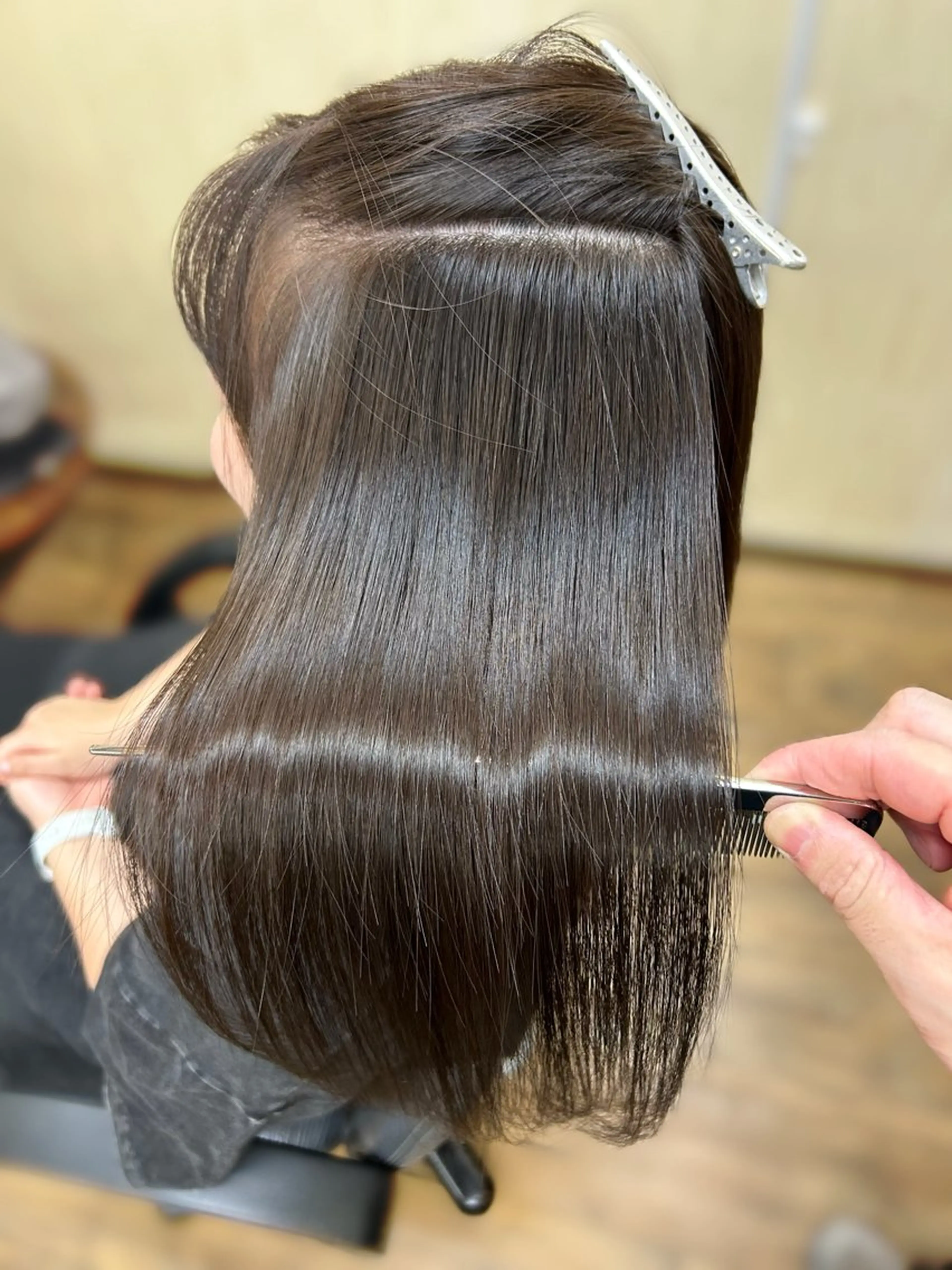 ロング みやたゆうき 髪質改善講師のヘアスタイル