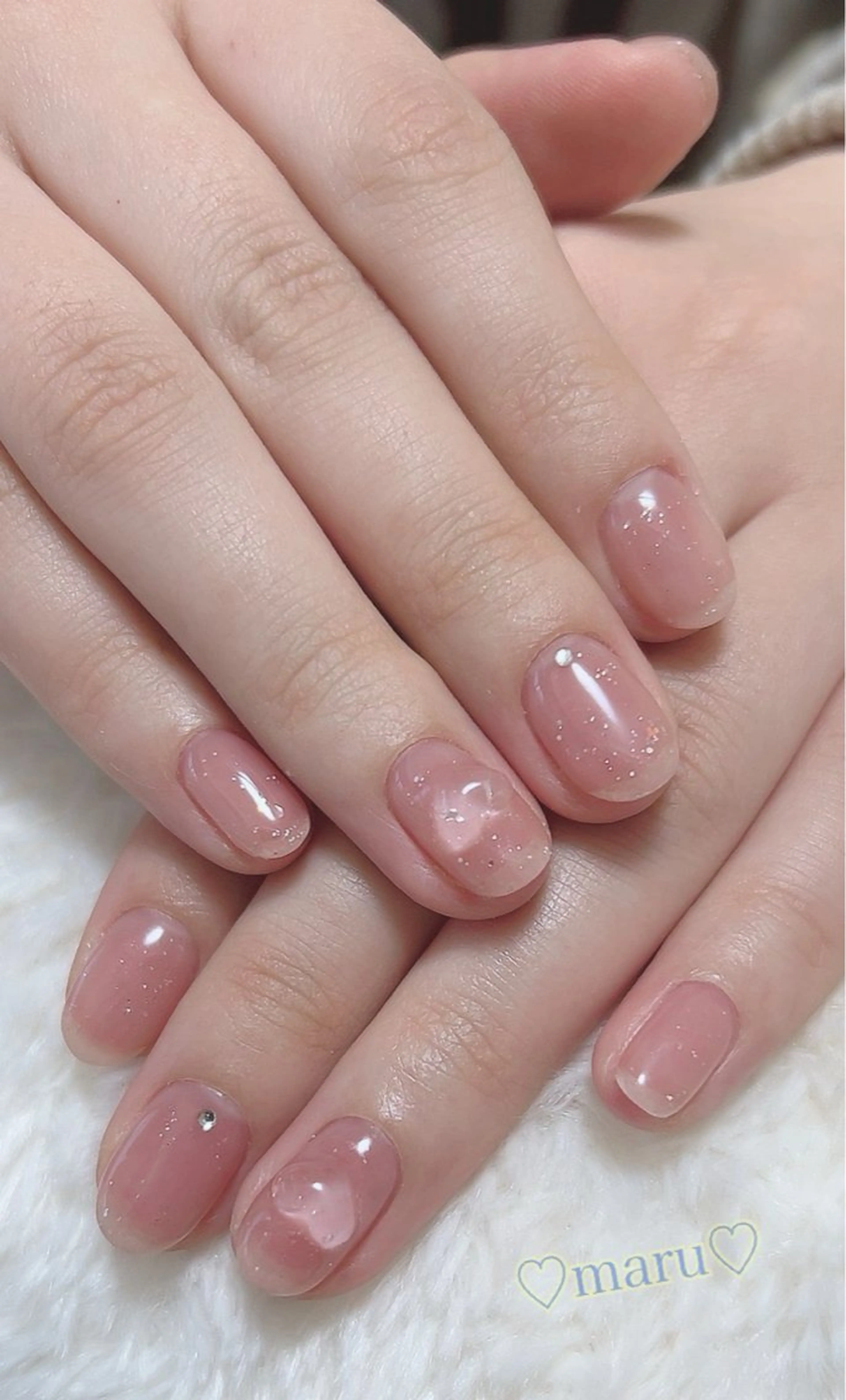 ネイル ハンドネイル フットネイル まるみ ♡のネイルデザイン