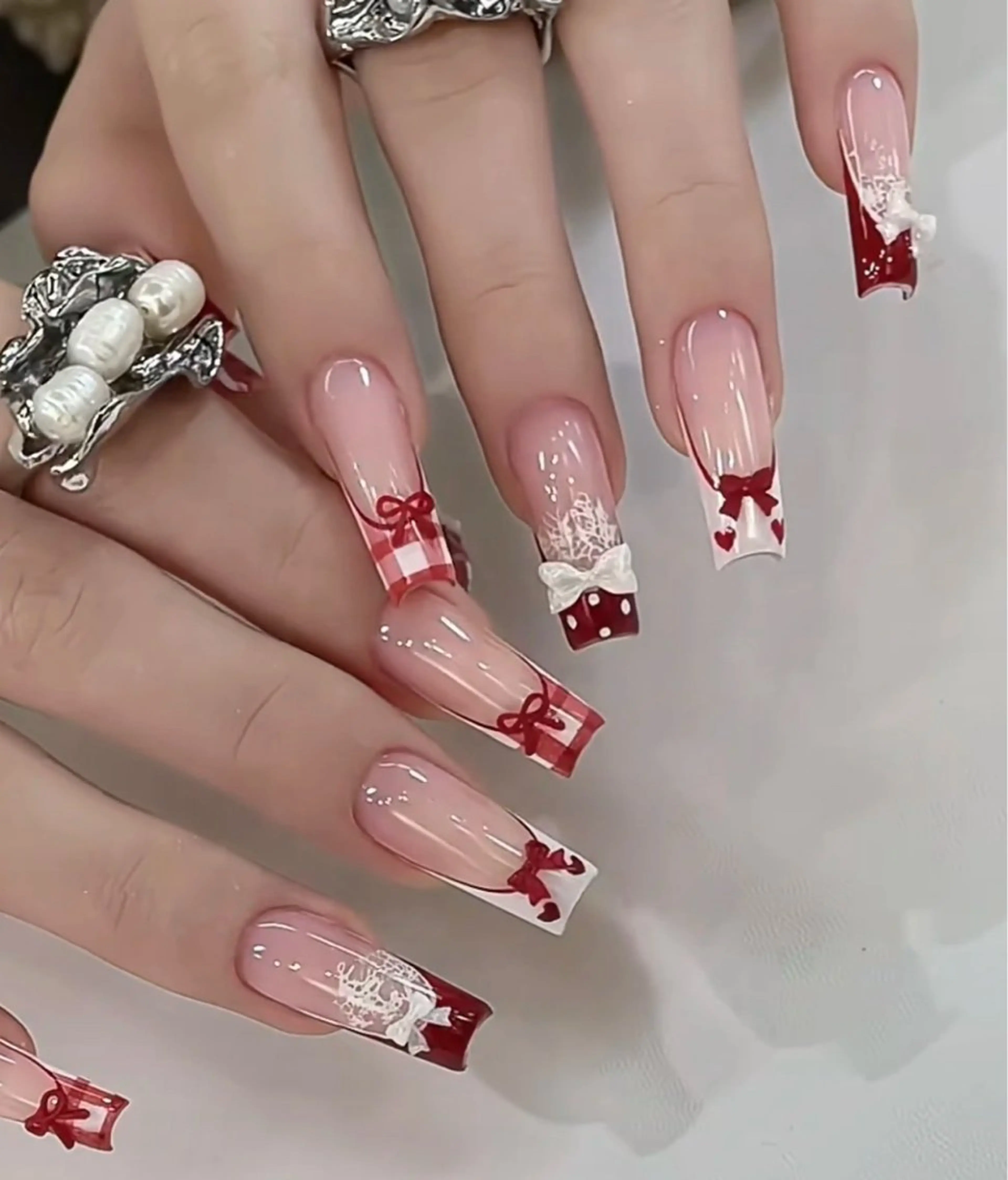 ネイル 長さだし専門店 M2　rikaのネイルデザイン