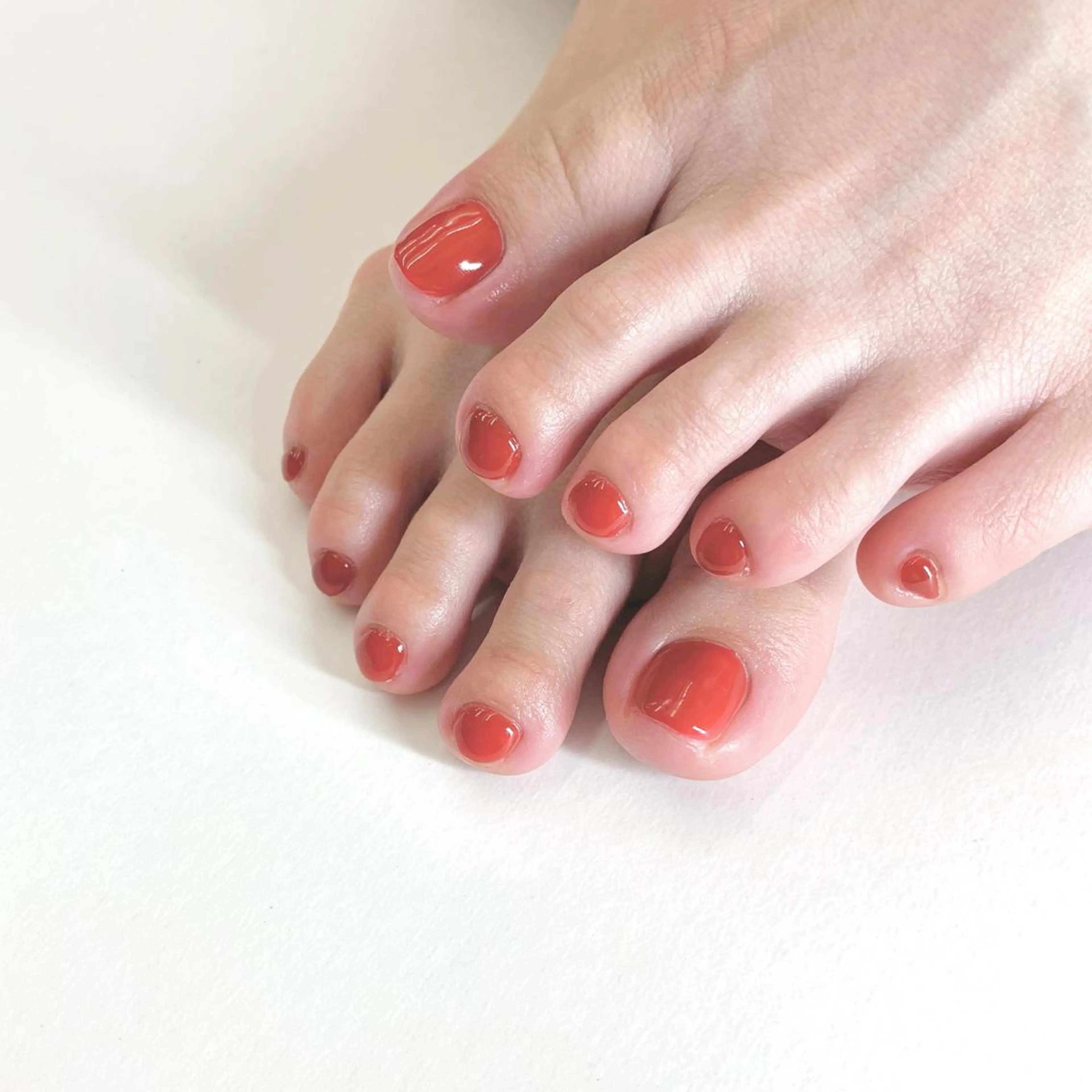 メンズ ネイル フットネイル ワンカラーネイル YUN君 🦍のネイルデザイン