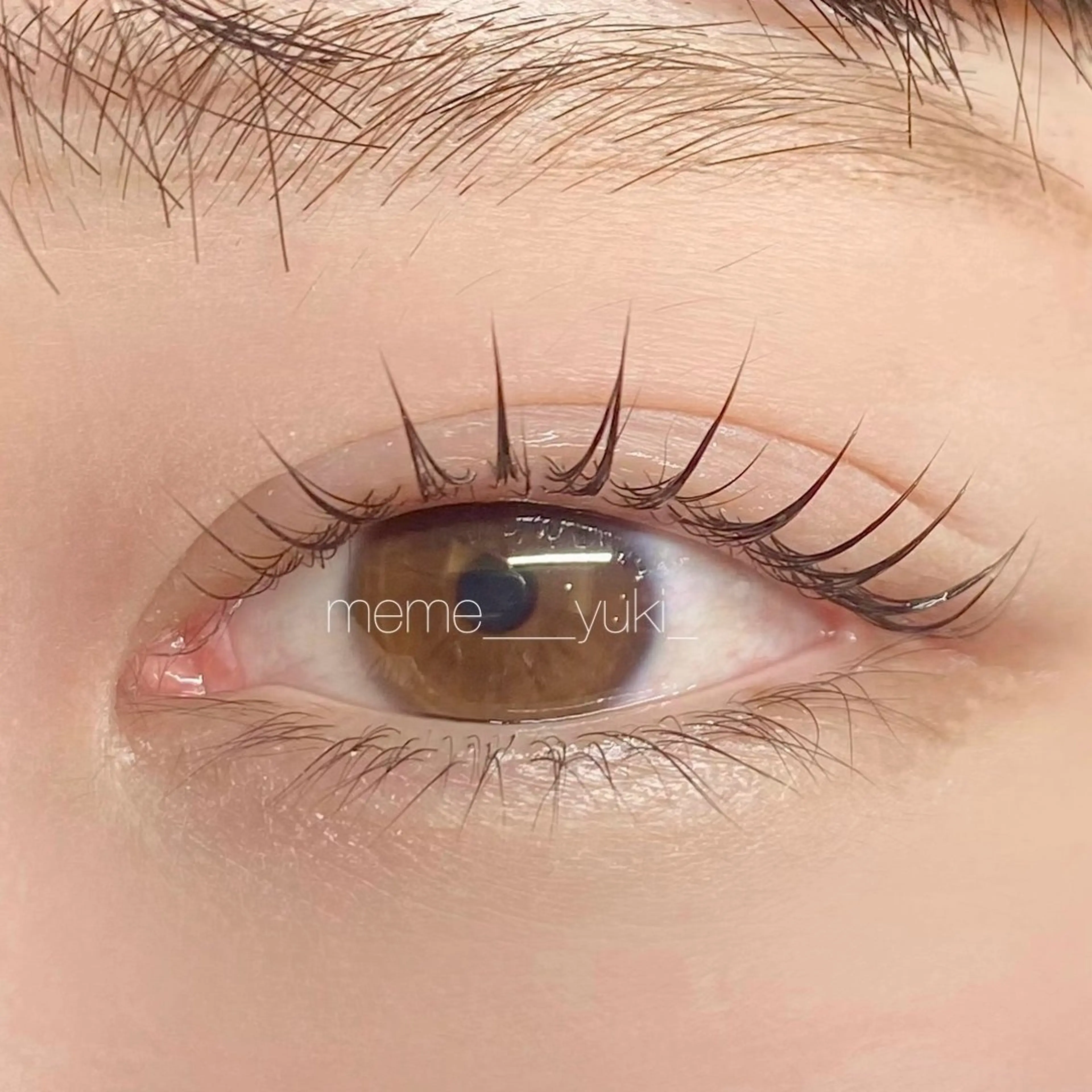 マツエク・マツパ マツパ meme神戸三宮 yuki.のマツエク・マツパデザイン