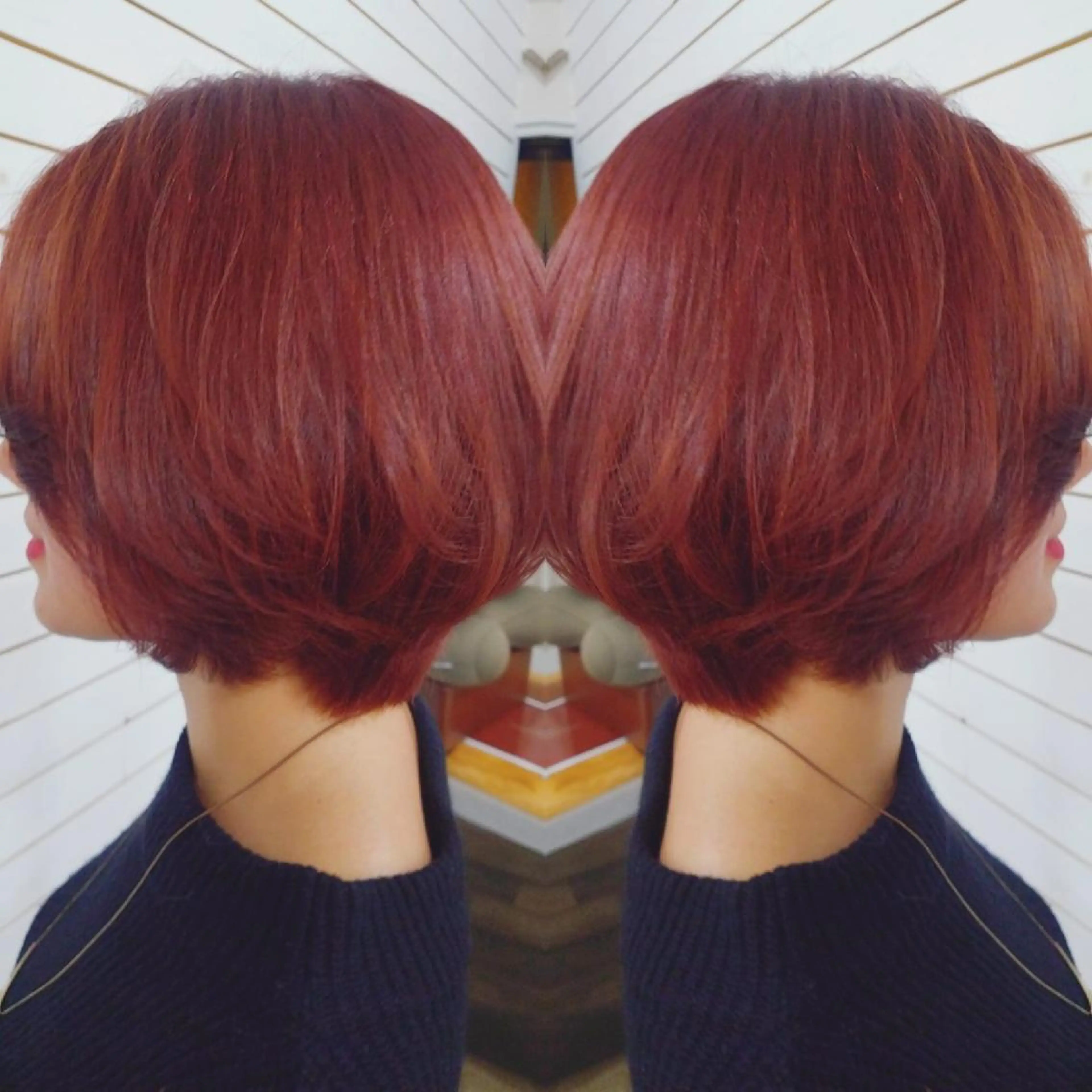 ショート noa.所属・今中 小百合のヘアスタイル