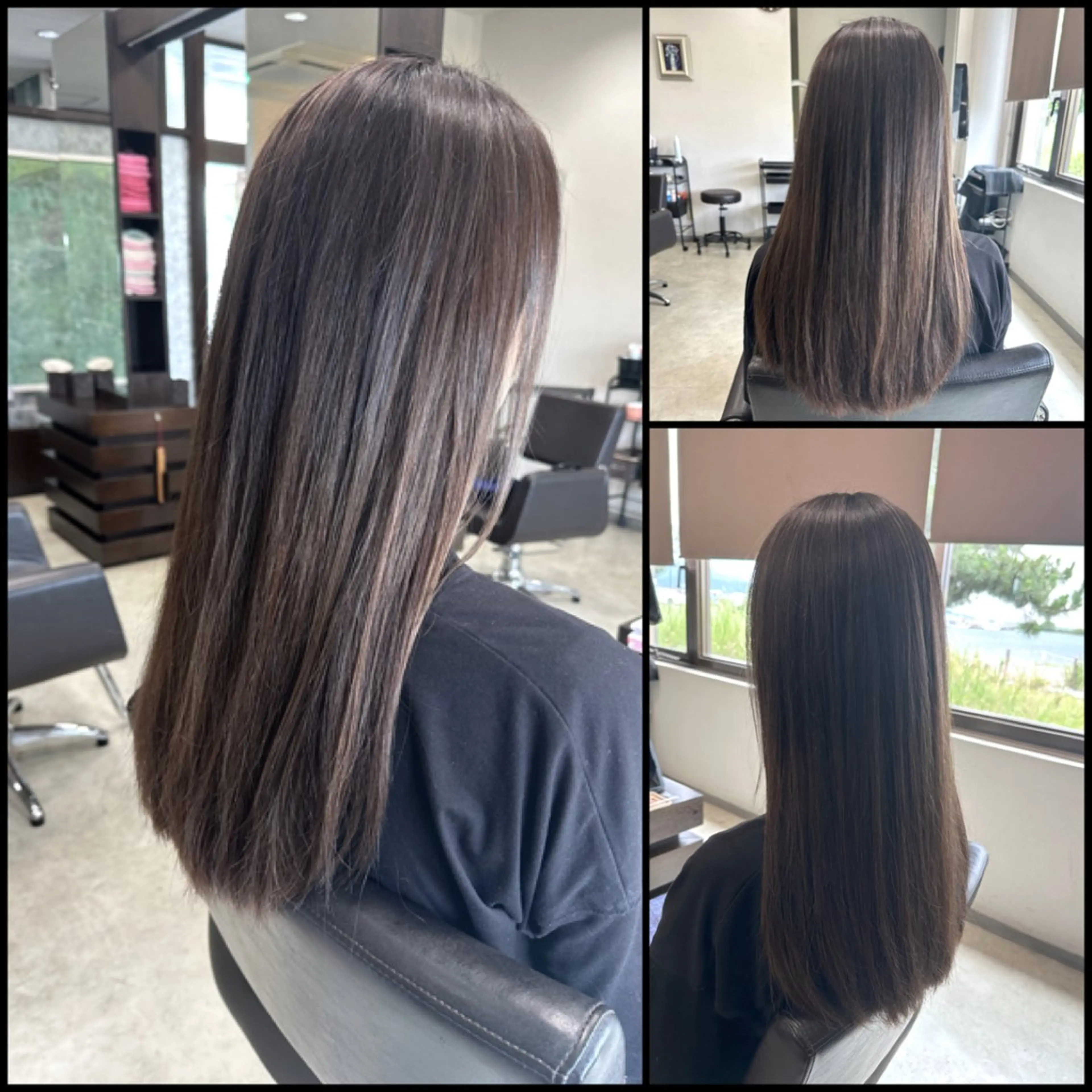 ロング 中島 剛のヘアスタイル