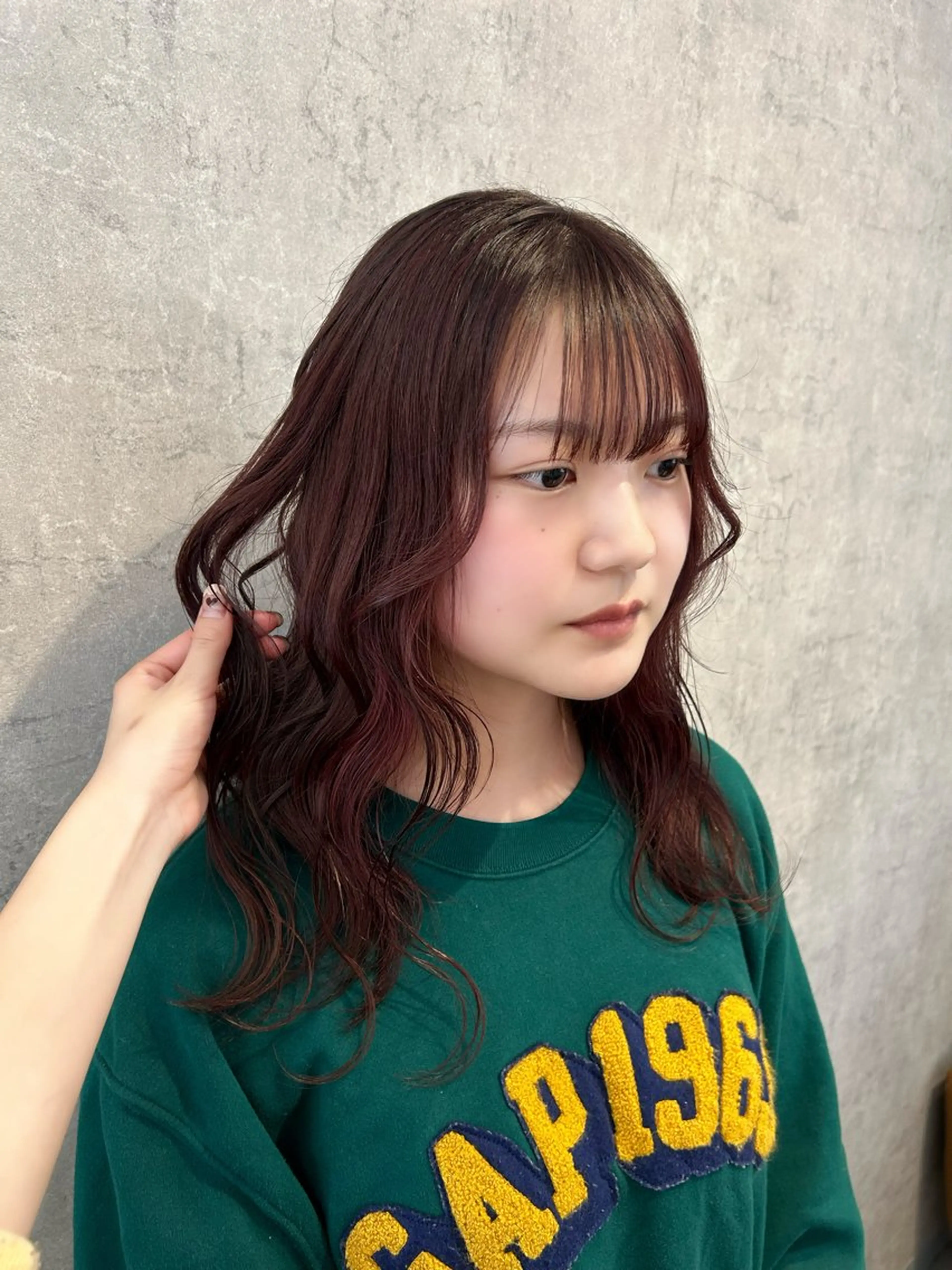 ロング カラー suri-ru hair【スリールヘアー】所属・FURUSAWA AOIのヘアスタイル