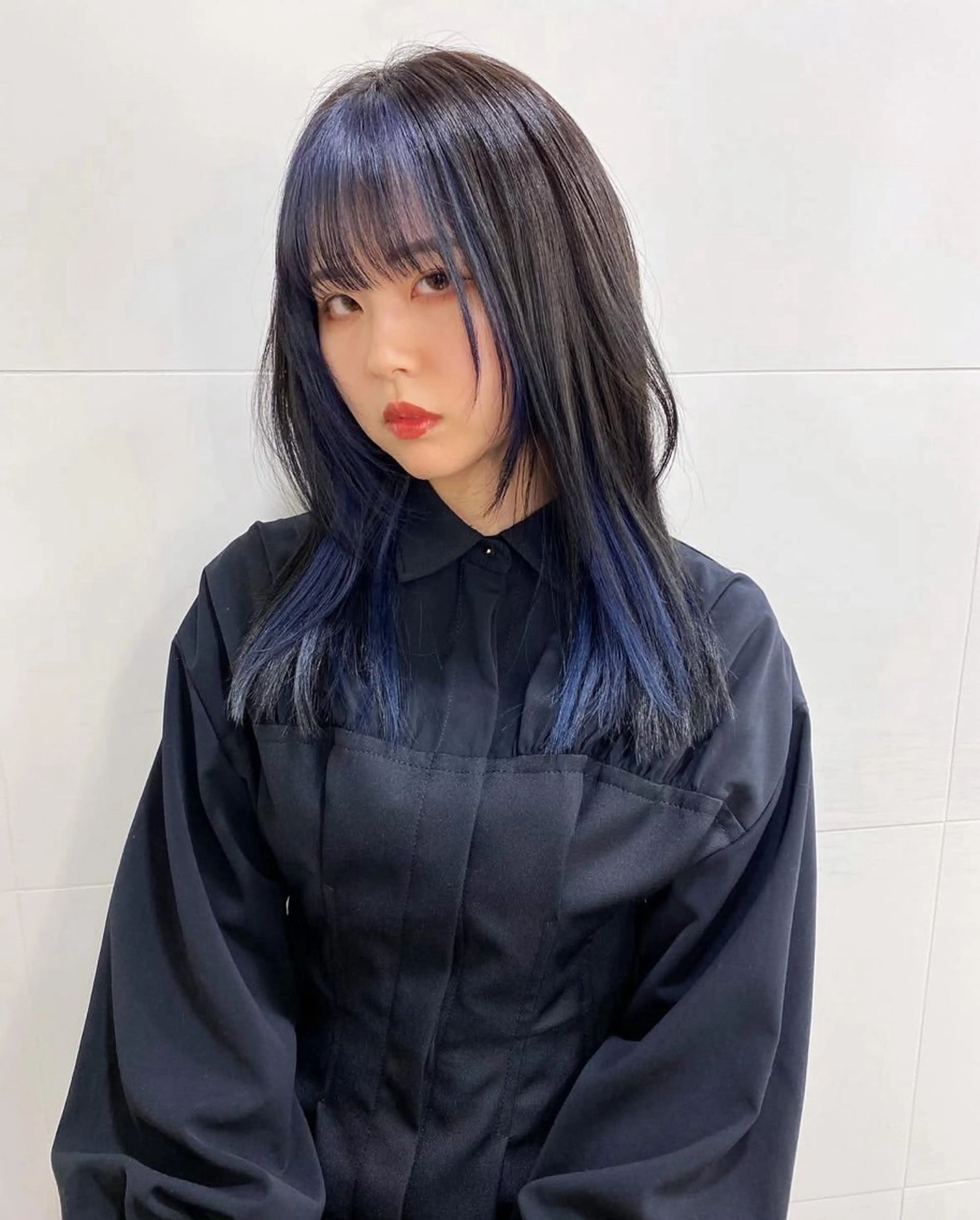 【🌼イメチェン🫧おすすめメニュー💛】カット+イヤリング/インナーカラー(ケアブリーチ込み✨)の写真