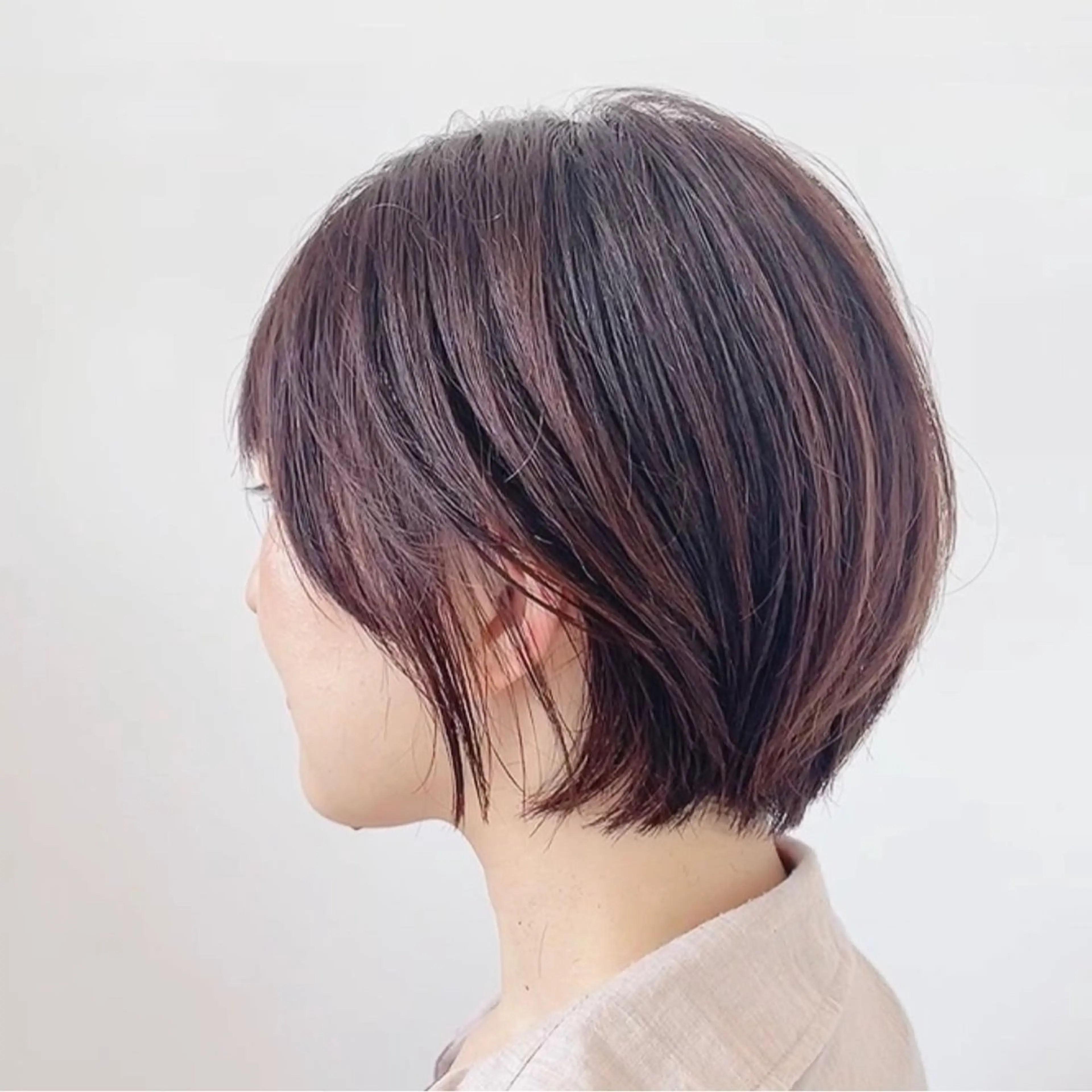 ショート ショートボブ 丸みショート ボブ ショートヘア 店長/ボブ/ 髪質改善/清水祥偉のヘアスタイル