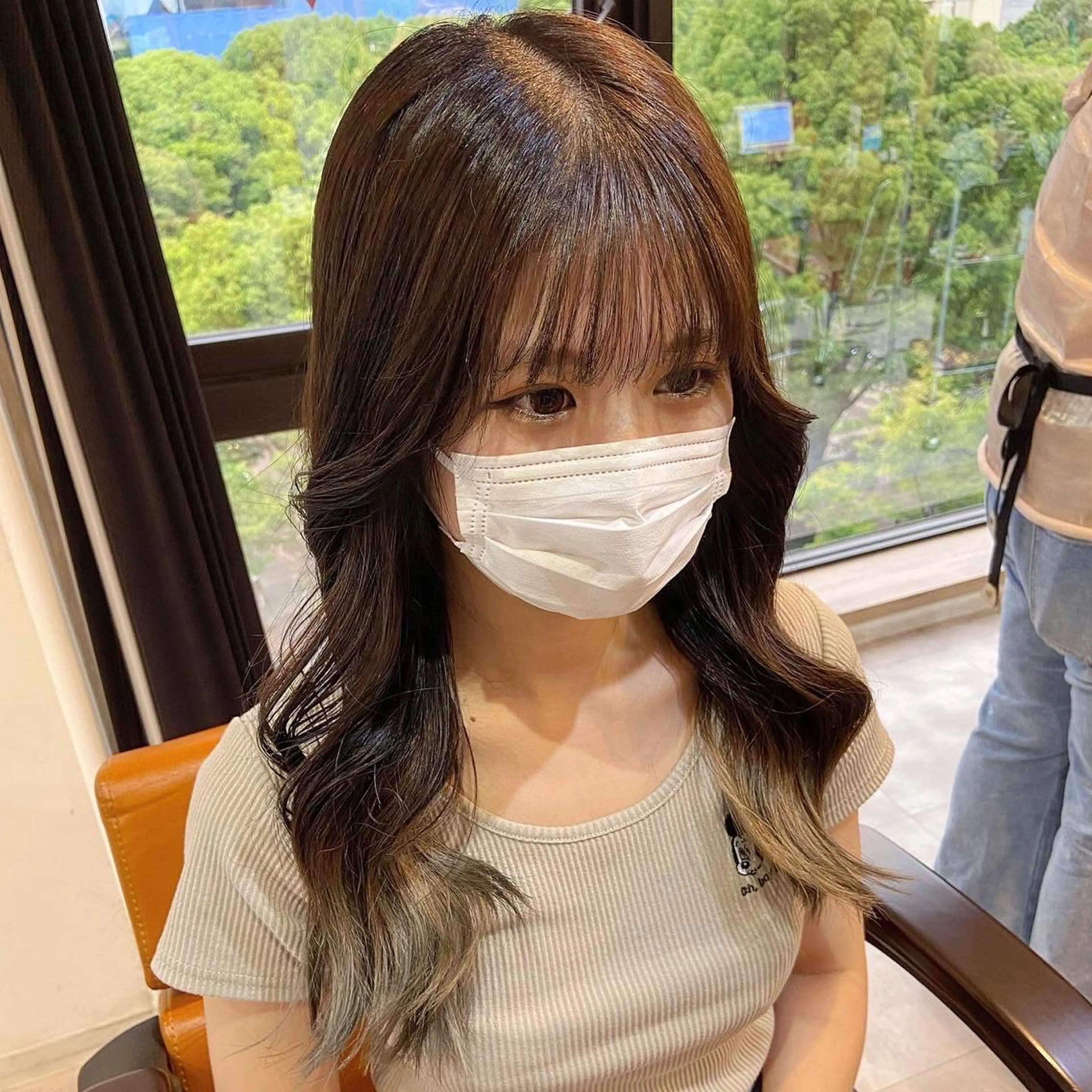 ロング カラー ブリーチ Lis by SOYON所属・吉田 幸斗のヘアスタイル