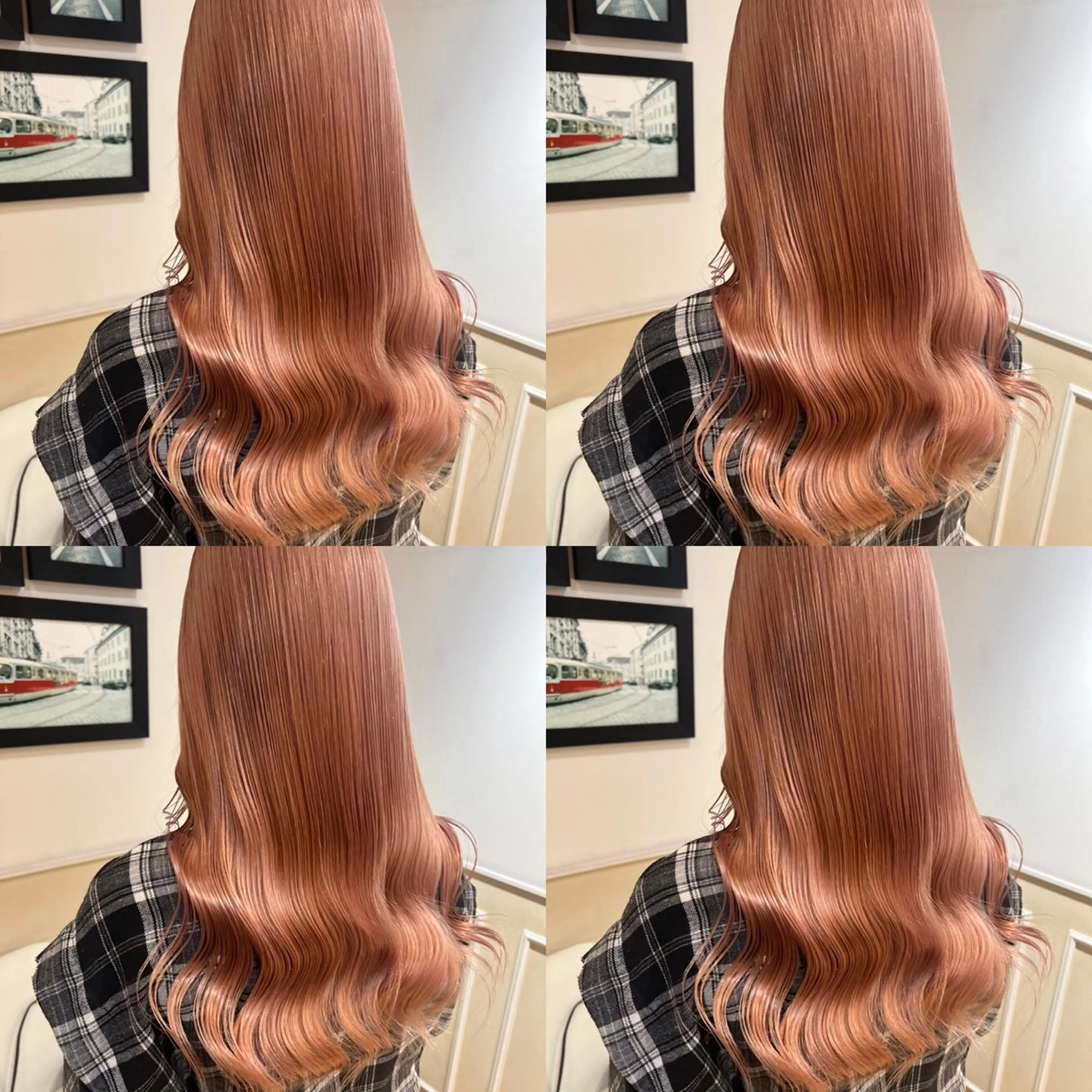 ロング カラー カット ヘアカラー トリートメント 店長✨️韓国ヘア✖️ 髪質改善カラー／純大のヘアスタイル