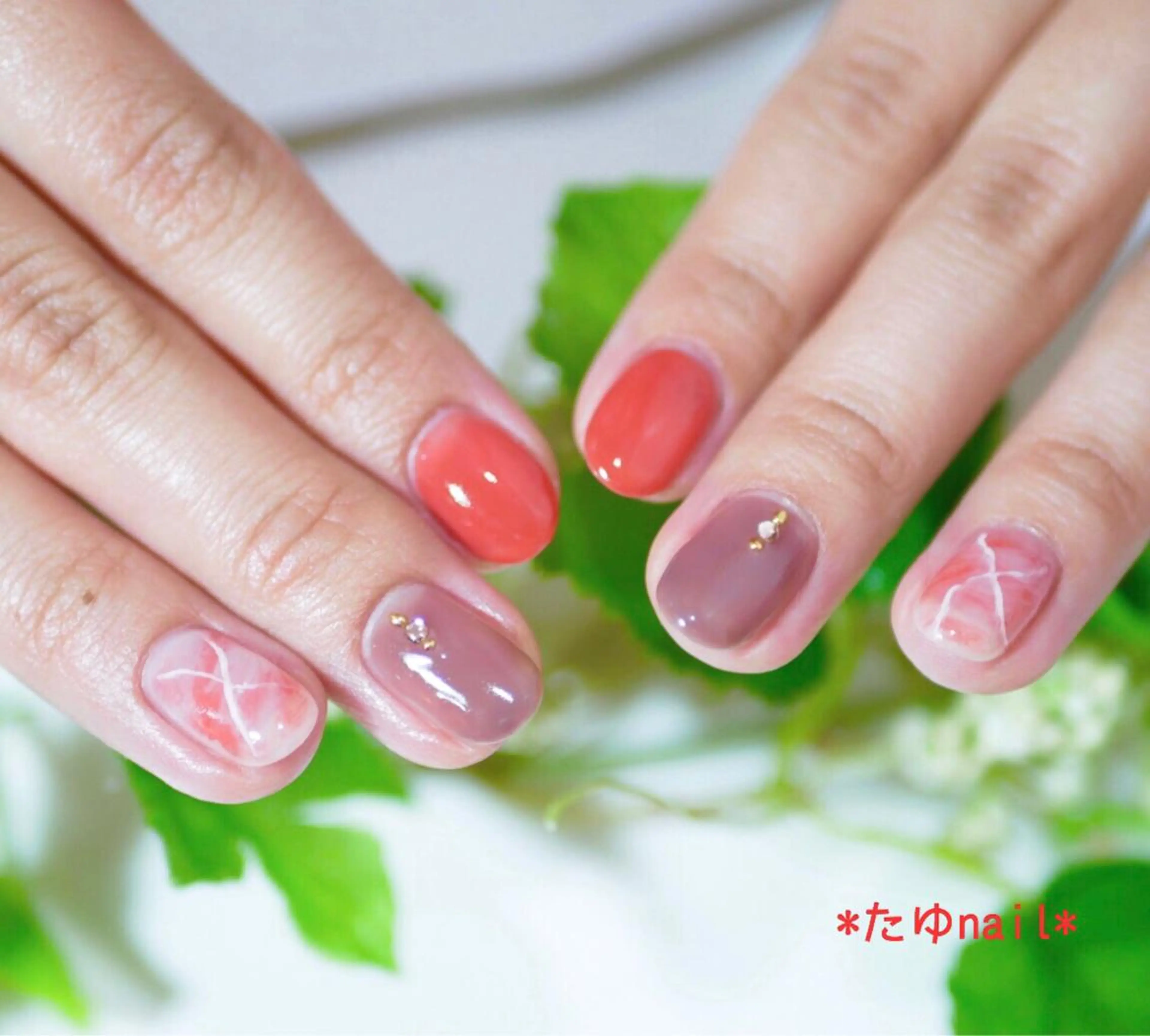 ネイル ネイルサロン・ネイルスクール　たゆnail所属・ネイルサロン 【たゆnail】のネイルデザイン