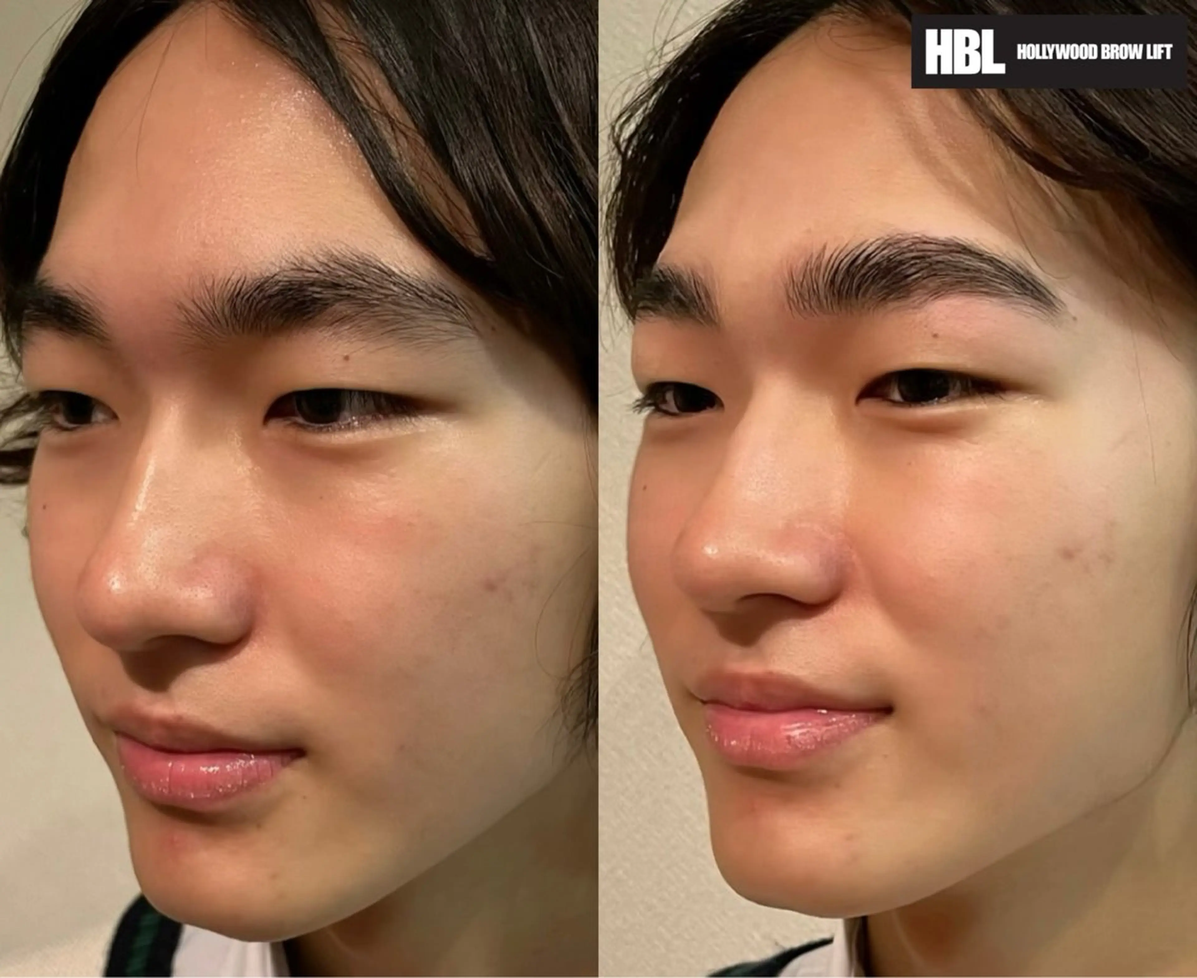 メンズアイブロウ HBL   気になる生えぐせ、眉のくせを改善して必要のない毛をオーガニックワックスで処理します。の写真