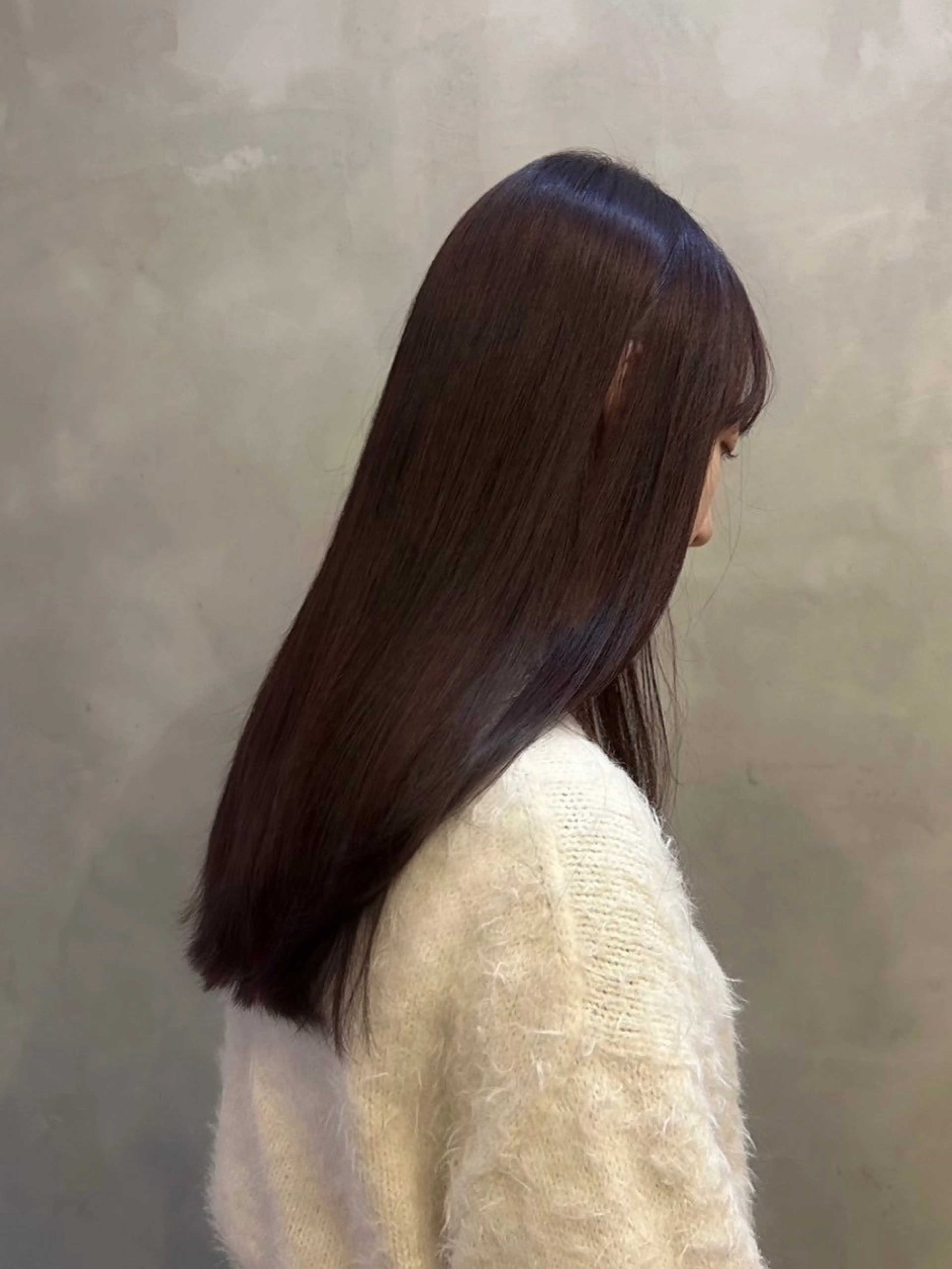 ロング カラー 縮毛矯正/無料 ／emiのヘアスタイル