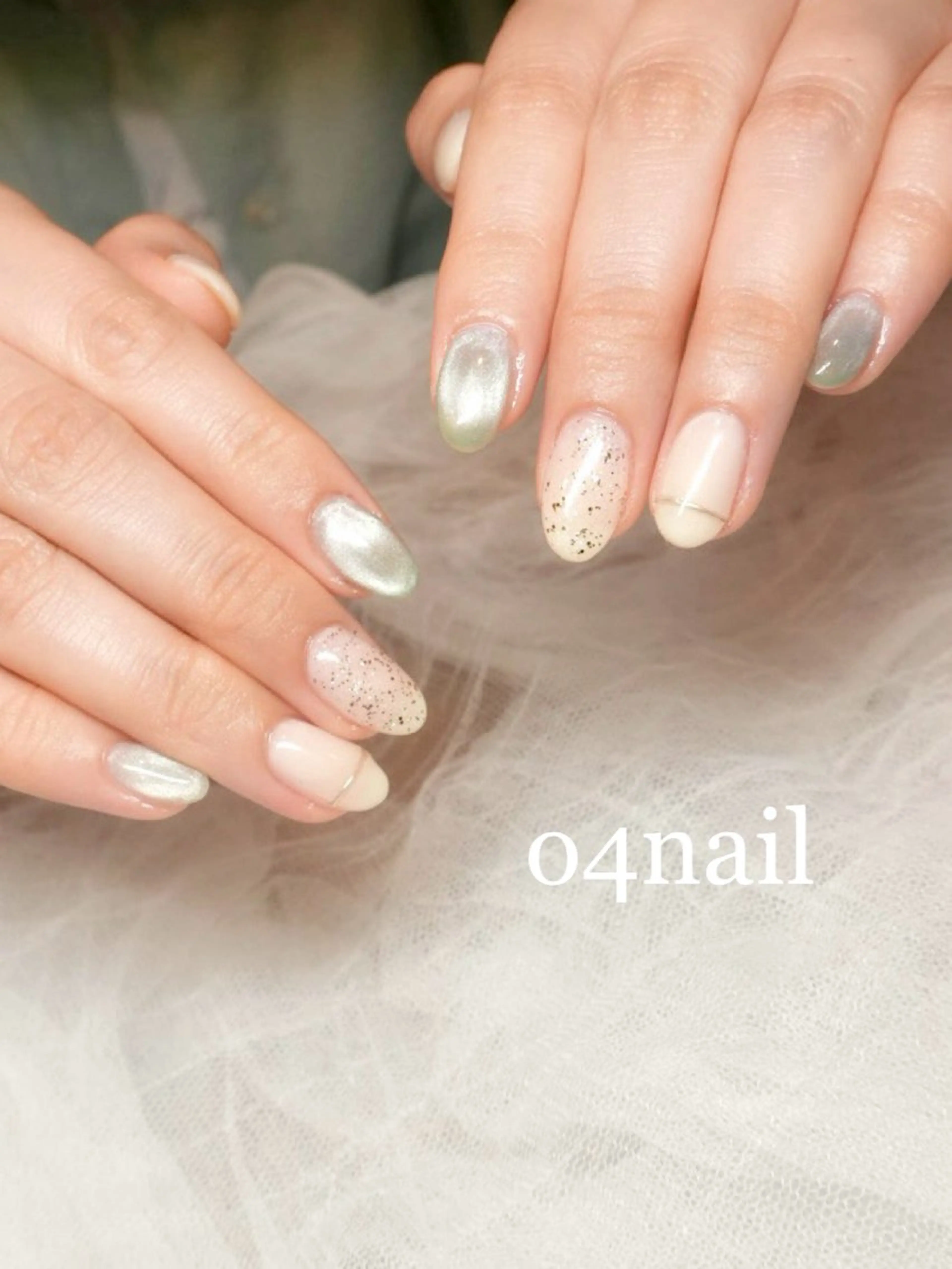 ネイル ハンドネイル my place+s所属・o4nail___ ARISAのネイルデザイン
