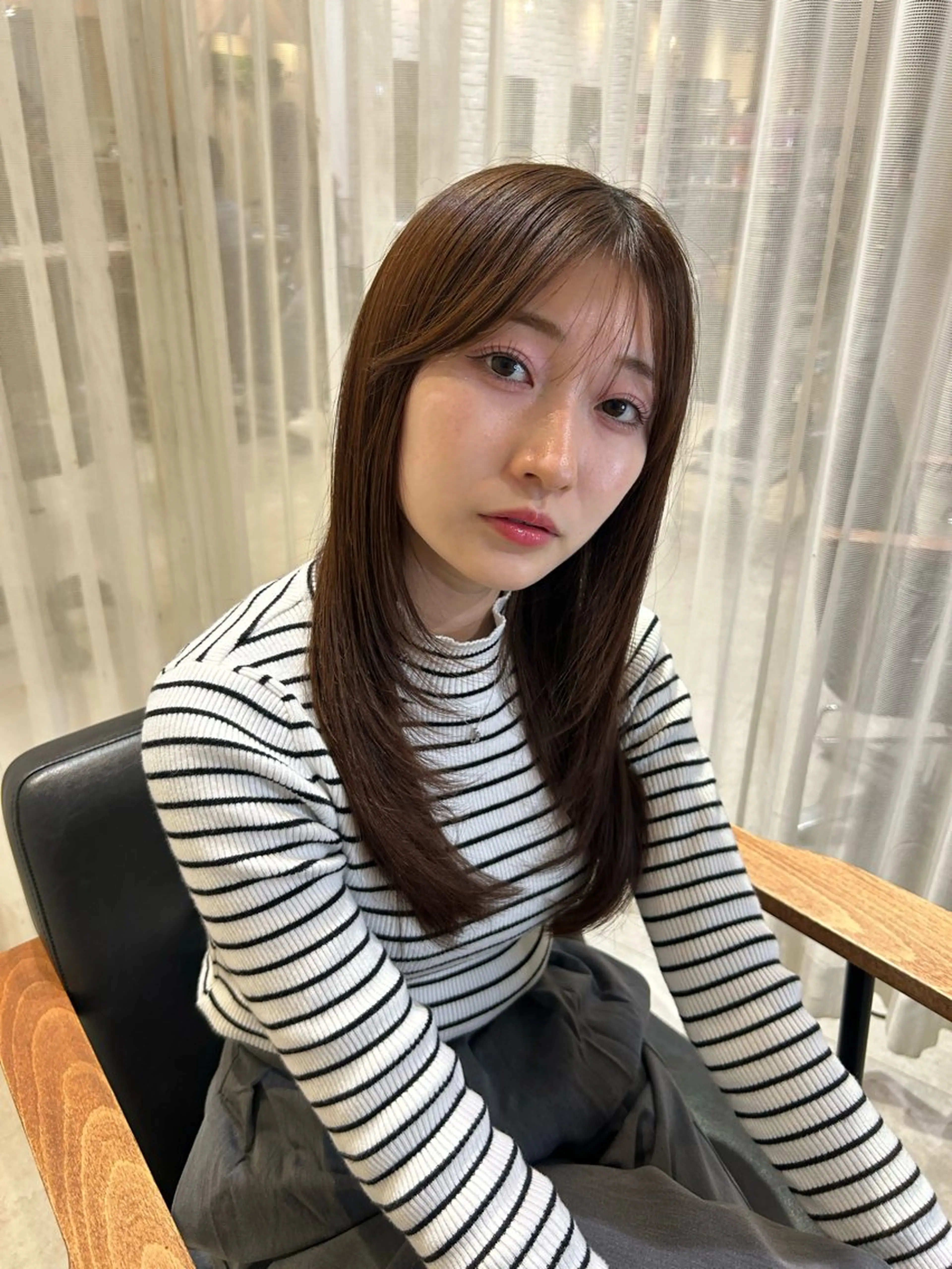 ロング Rina🎀艶髪 愛されモテベージュのヘアスタイル