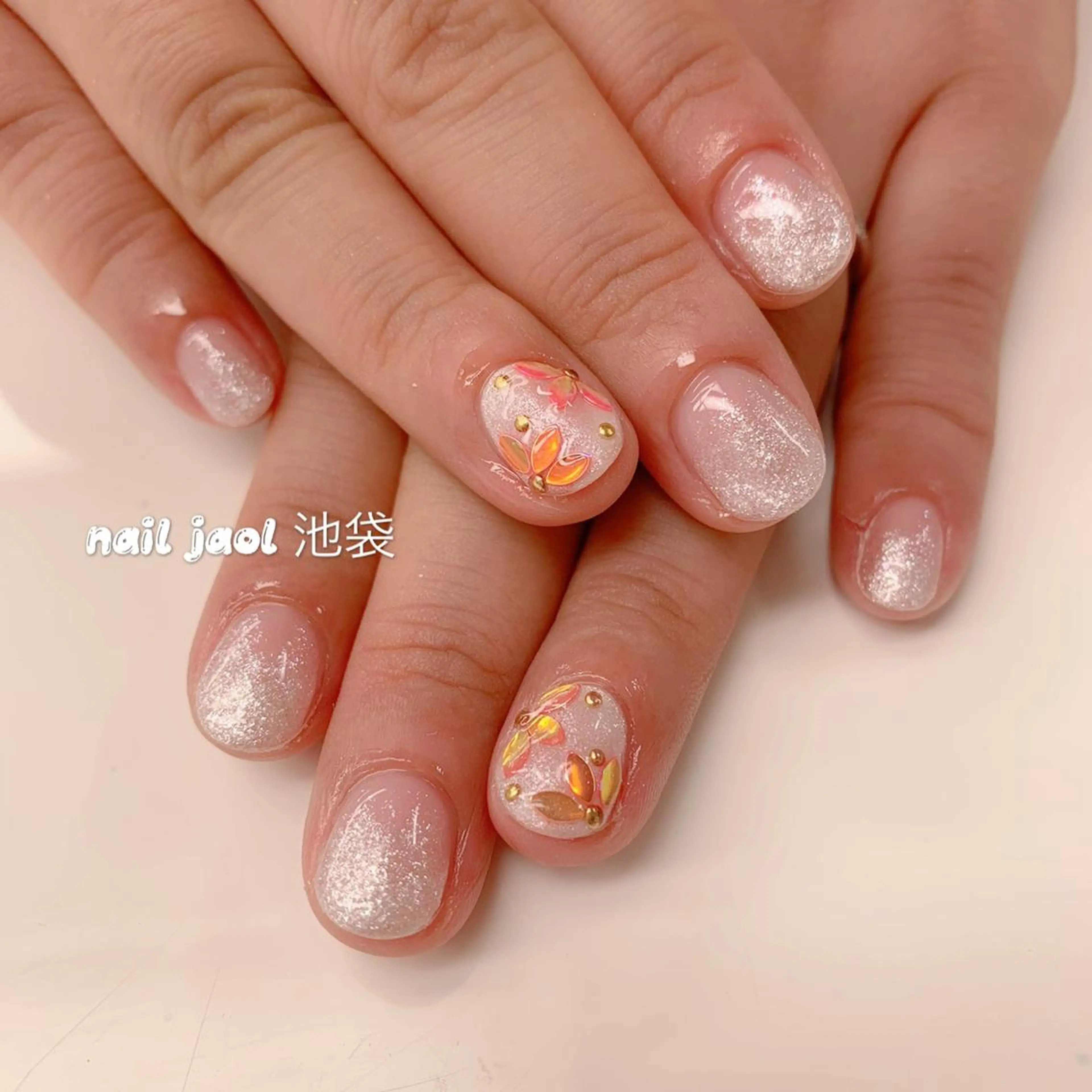 ミディアム nail jaol池袋店所属・ネイルJaol 池袋のネイルデザイン