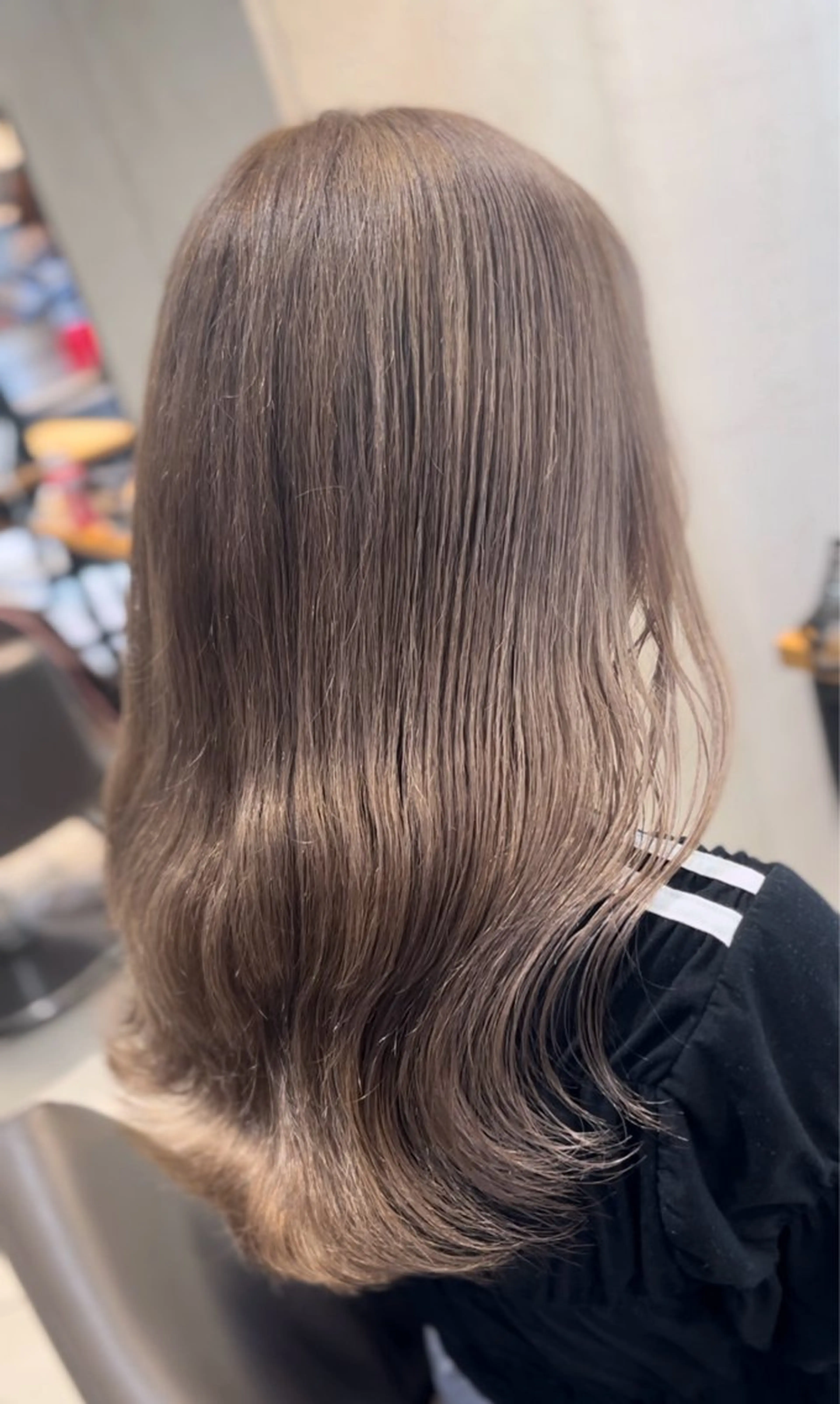 セミロング カラー ヘアカラー トリートメント 🌿earth亀有店 【緑髪のノブ】🌿のヘアスタイル