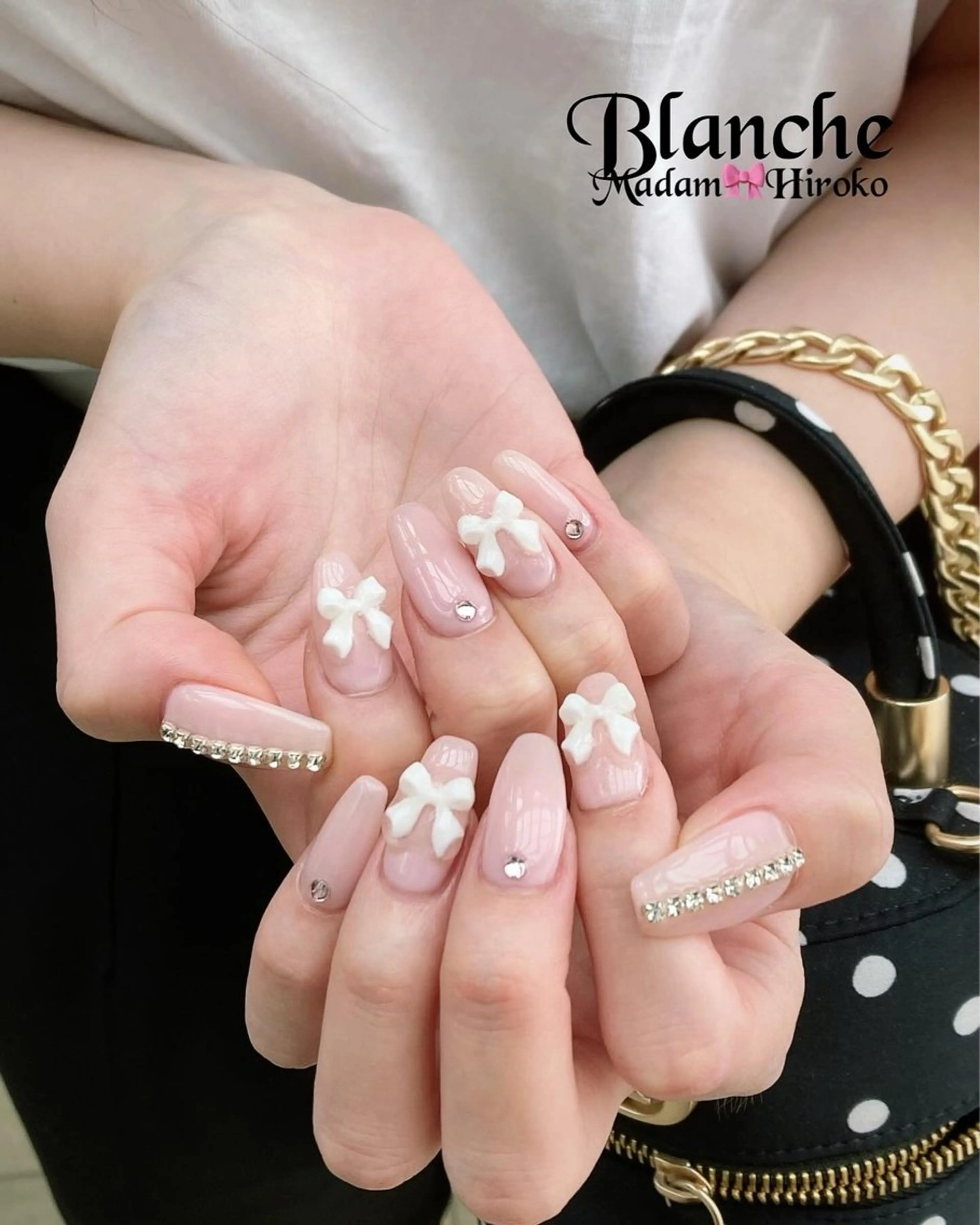 ネイル ガーリー Lianネイル 寛子Lianのネイルデザイン