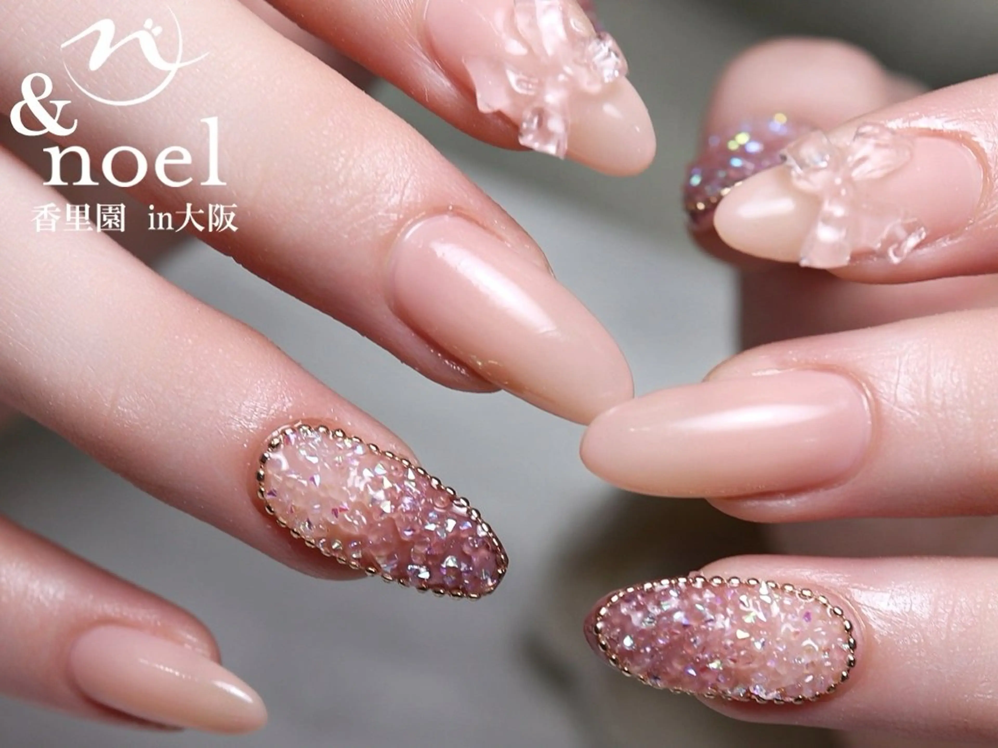 ネイル ハンドネイル Nailsalon &Noel所属・もも 🍑のネイルデザイン