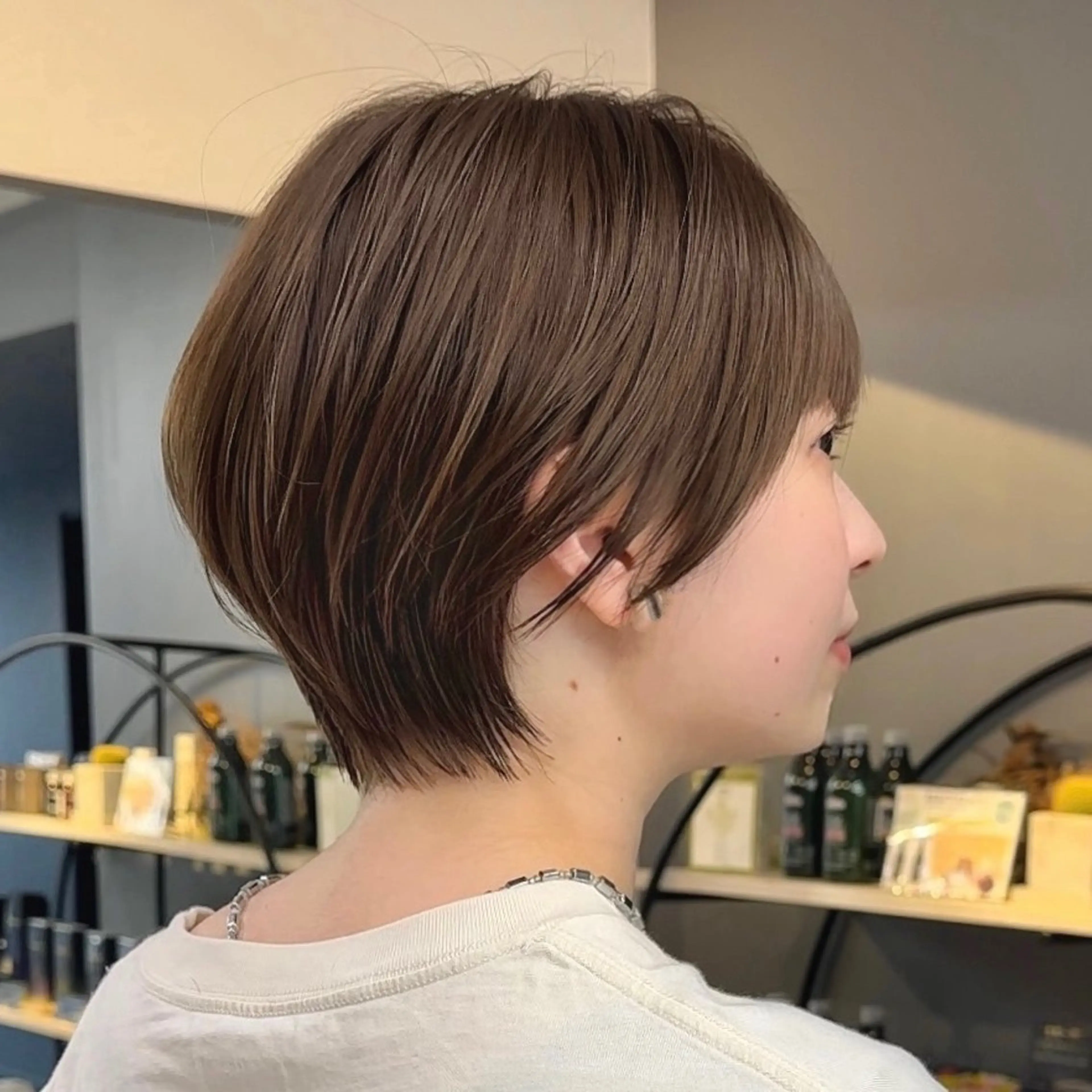 ショート 岸本 理希のヘアスタイル