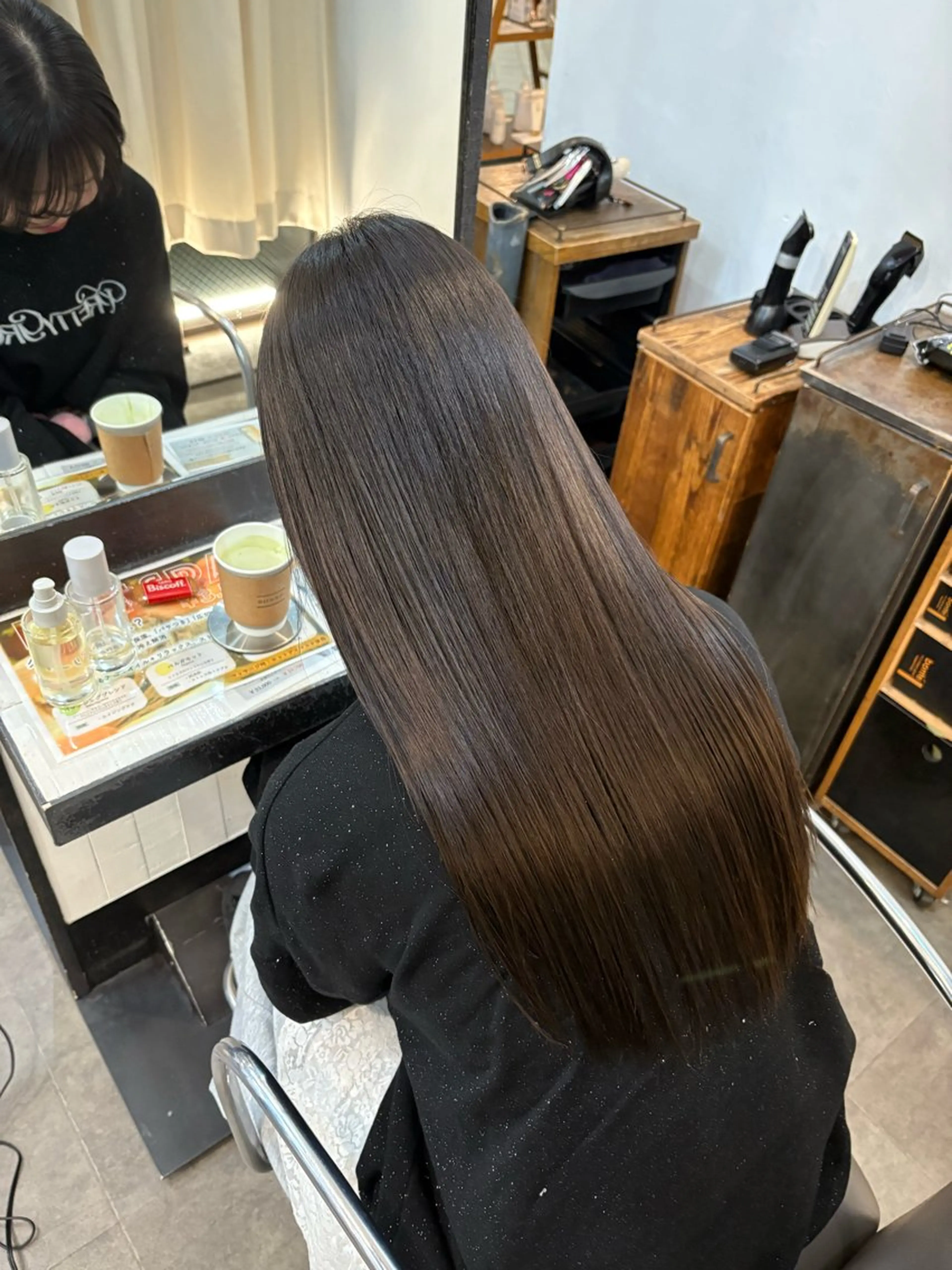 ロング カラー ヘアカラー RONND   Weg所属・海瑠万／メンズパーマ ／ブリーチ／フェードのヘアスタイル